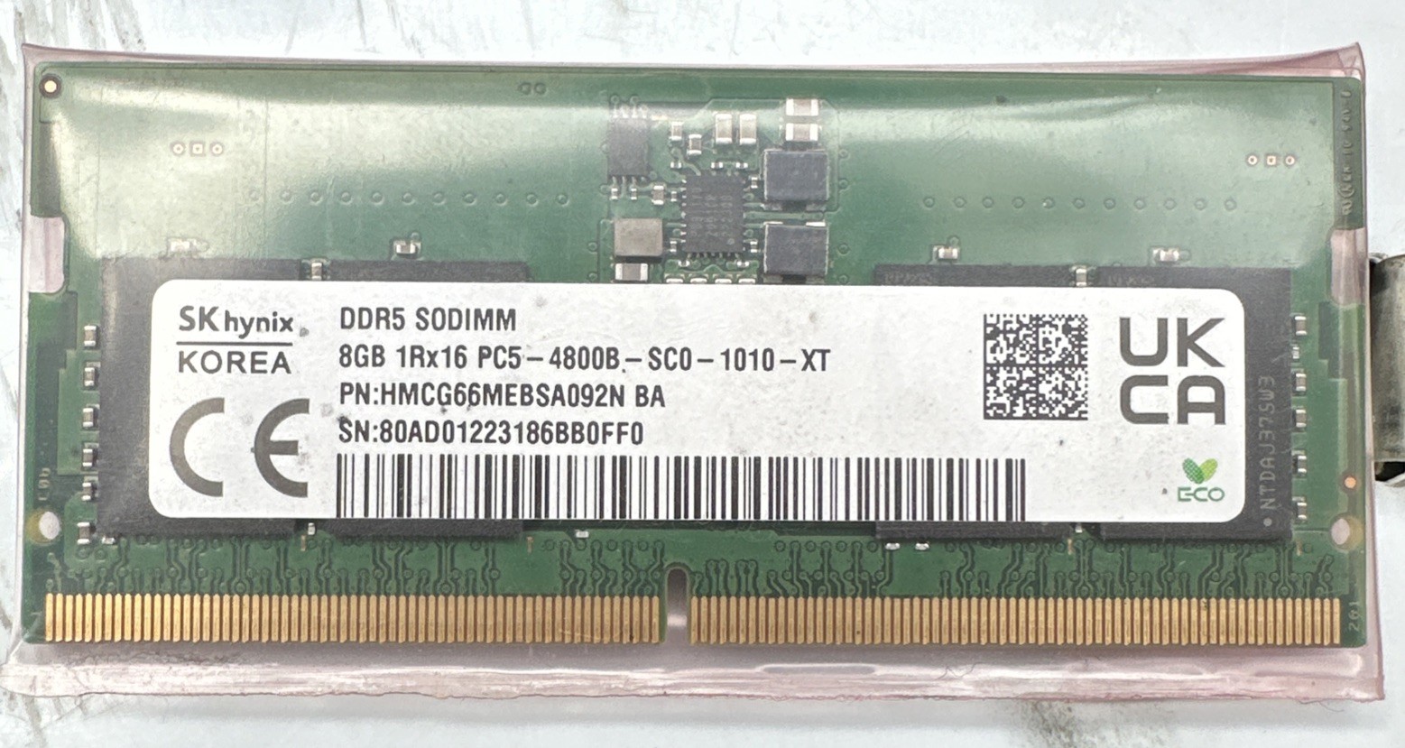 RAM SK HYNIX 8 GB 1RX16 DDR5-4800B