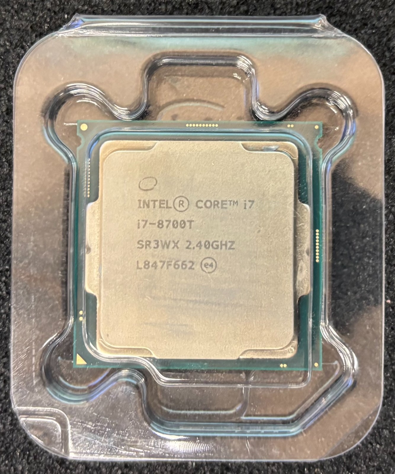 Intel Core i7-8700T CPU Processor | 2.40GHz | 6-Core | LGA1151 | SR3WX