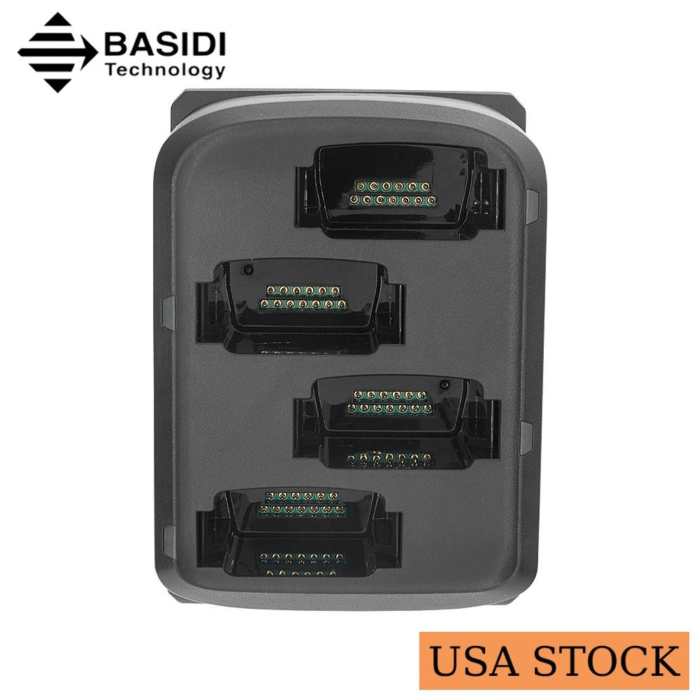 4-Slot Battery Charger Cradle Charging Base for Zebra MC9300 MC930B 930P US