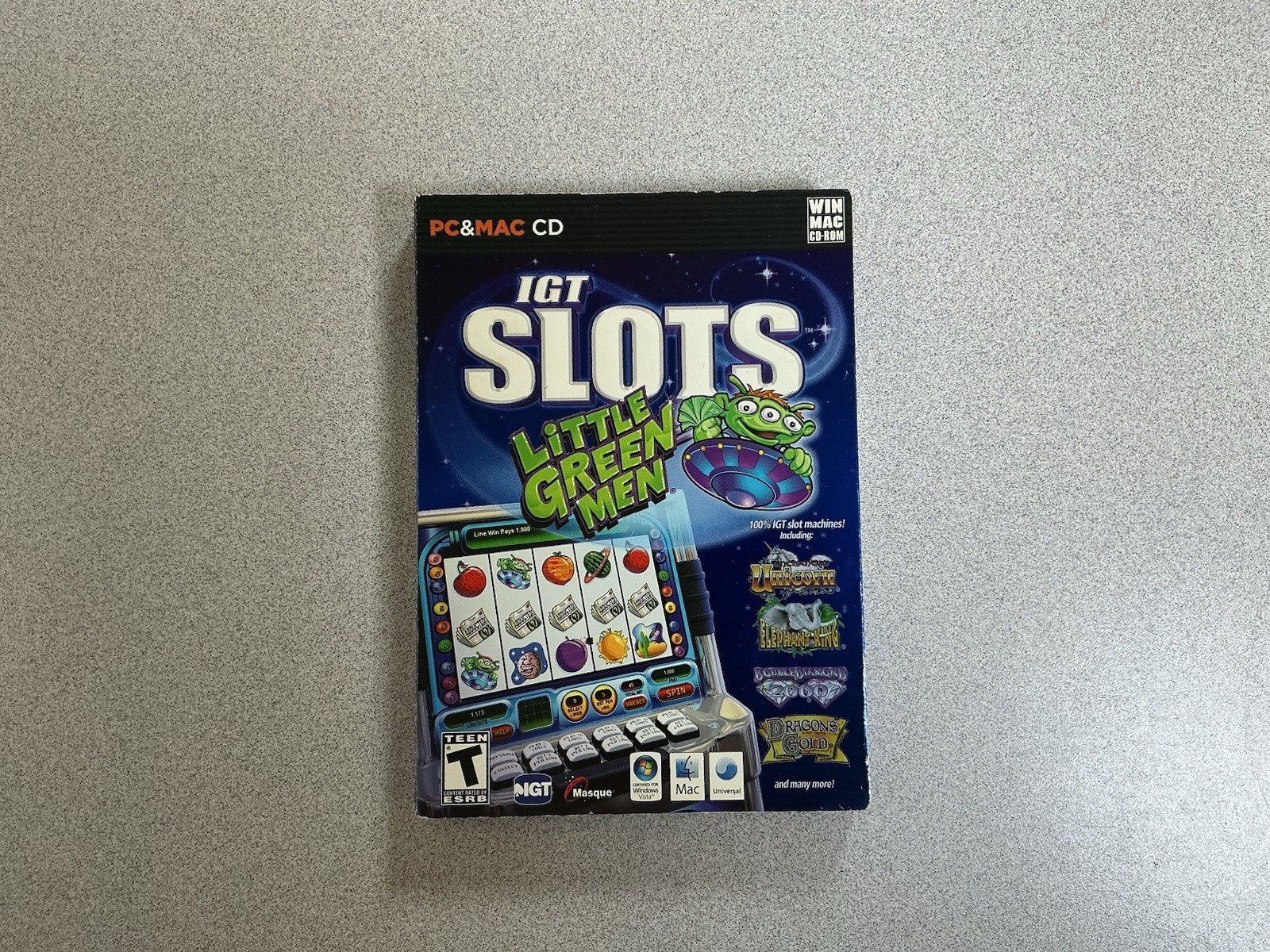 Masque IGT Slots: Little Green Men CD-ROM for Windows/Mac (PC 2008)