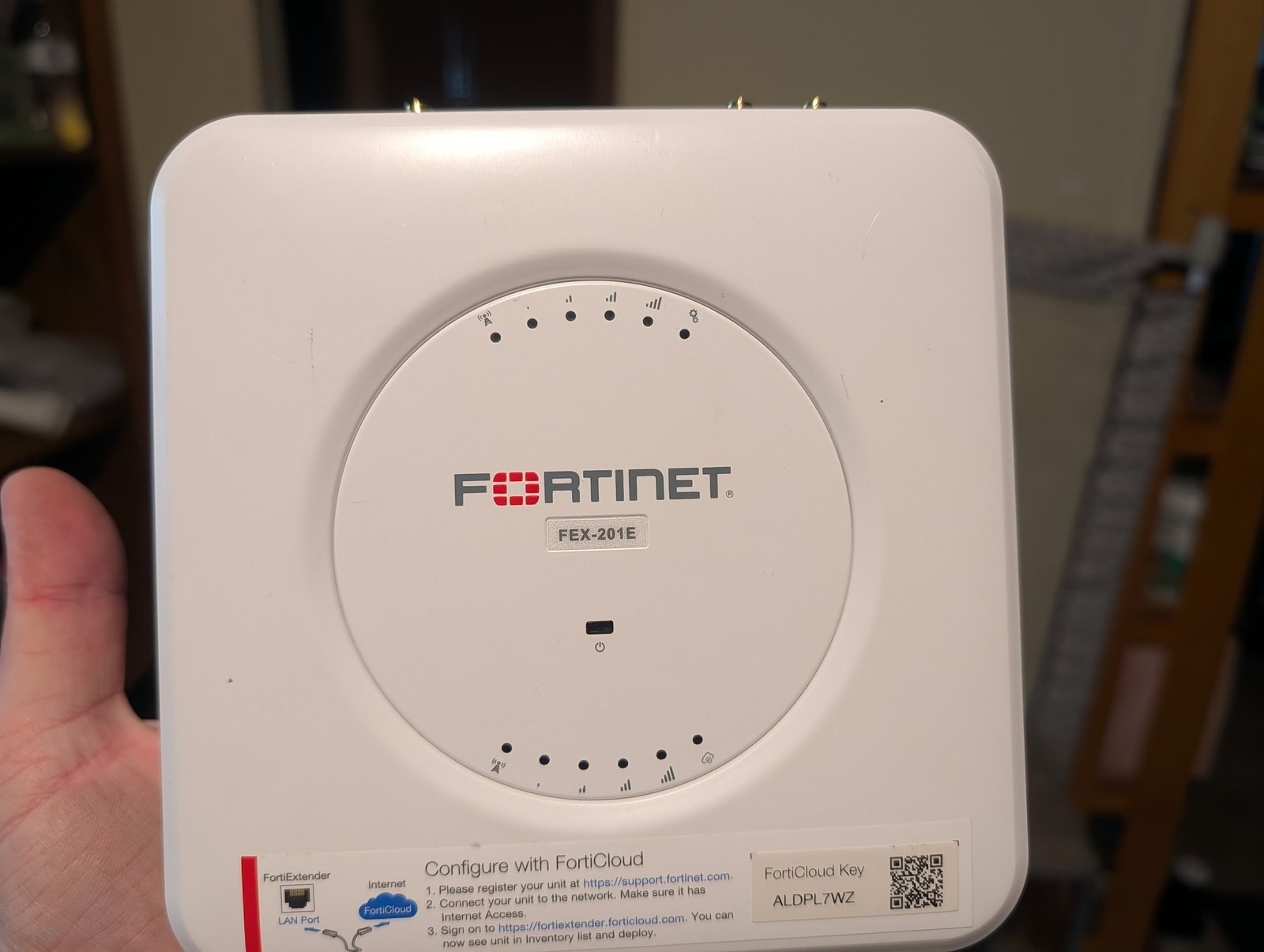 Fortinet FortiExtender 201E FEX-201E LTE Cat6 Dual-SIM WAN Extender 2x GbE