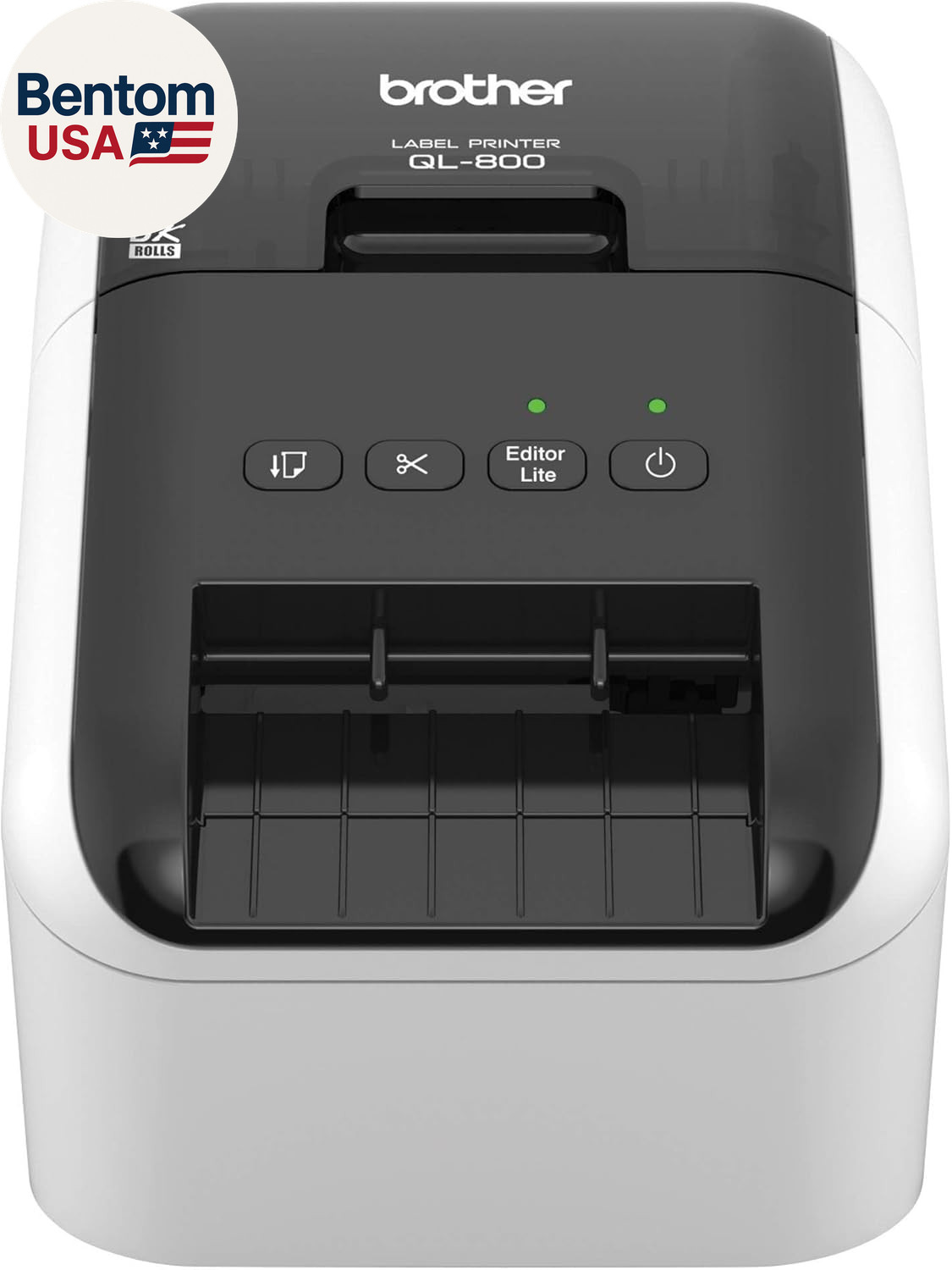QL-800 High-Speed Professional Printer, Plug & Label Feature, Genuine DK Pre-Siz