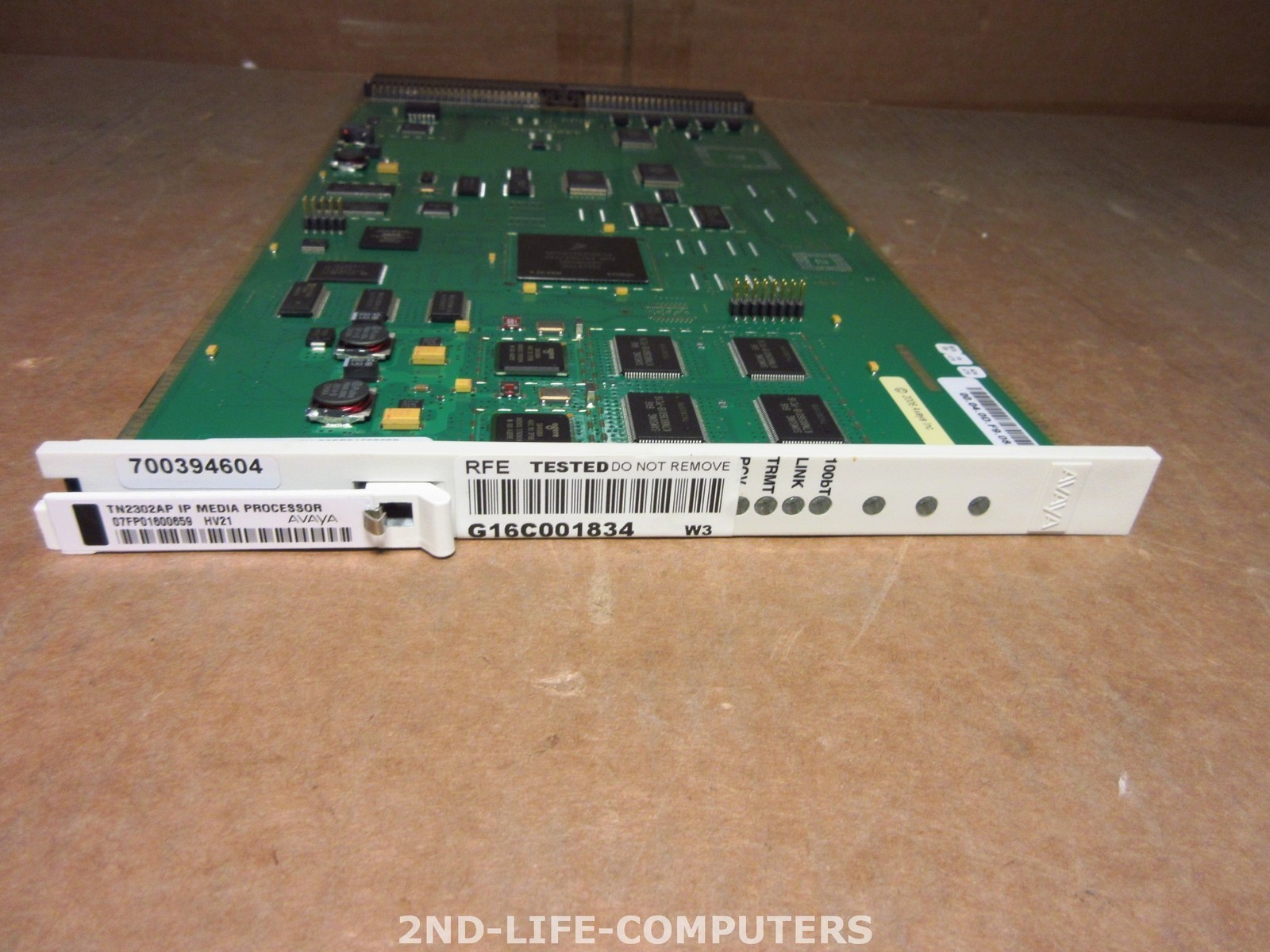 AVAYA 700394604 TN2302AP IP MEDIA PROCESSOR Module Board ONLY