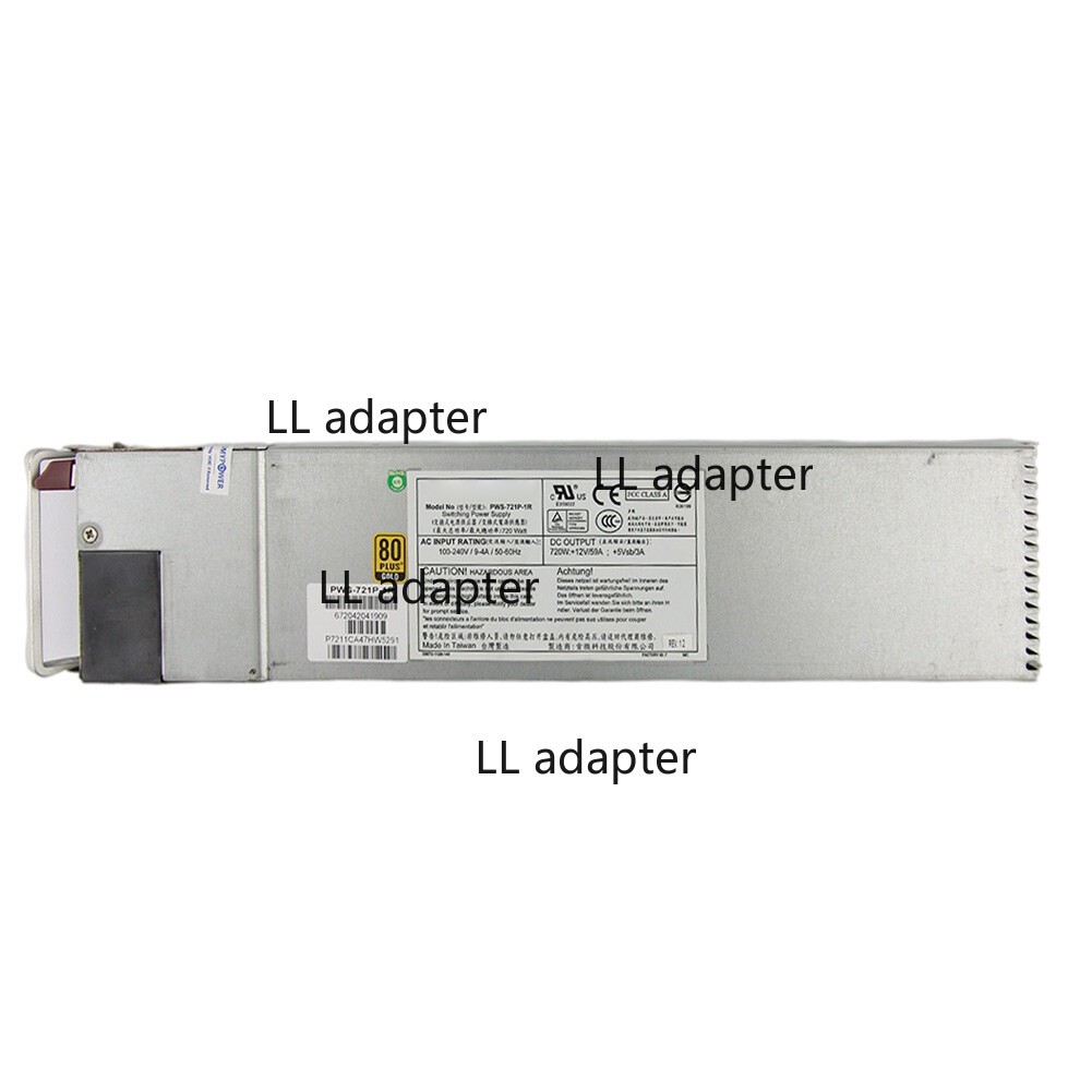 For SuperMicro PWS-721P-1R 720W Server Redundant Power Supply