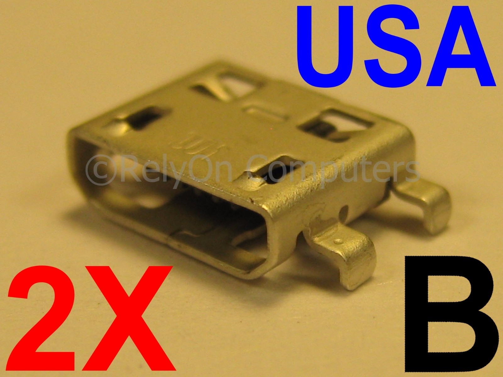 2x Micro USB Charging Charger Port for Insignia Tablet Many Models Perfect Fit 