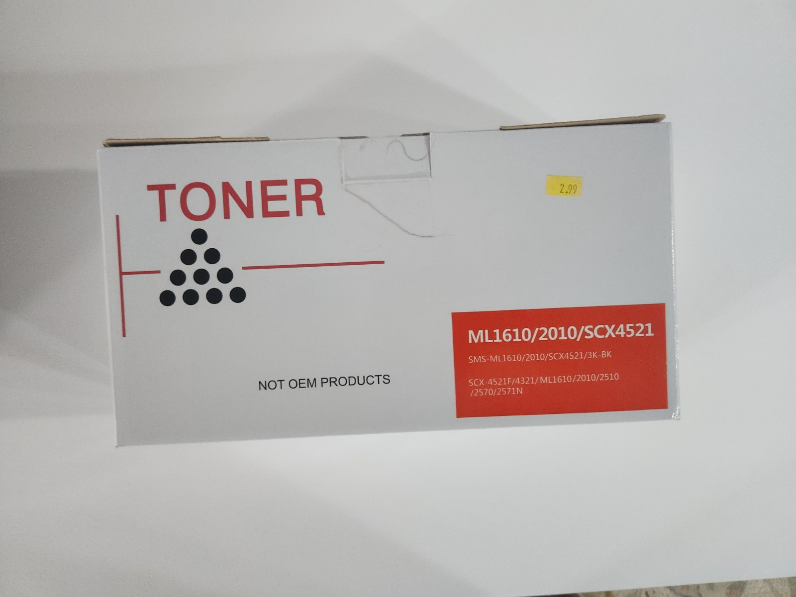 New Compatible Black Toner Cartridge ML1610 ML2010 SCX4521 Sealed Box