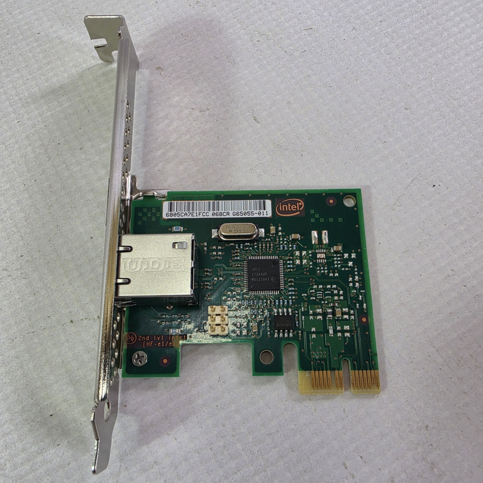 HP Intel Pro 10/1000 Single Port Desktop PC Ethernet Network Card HSTNC-IN01 