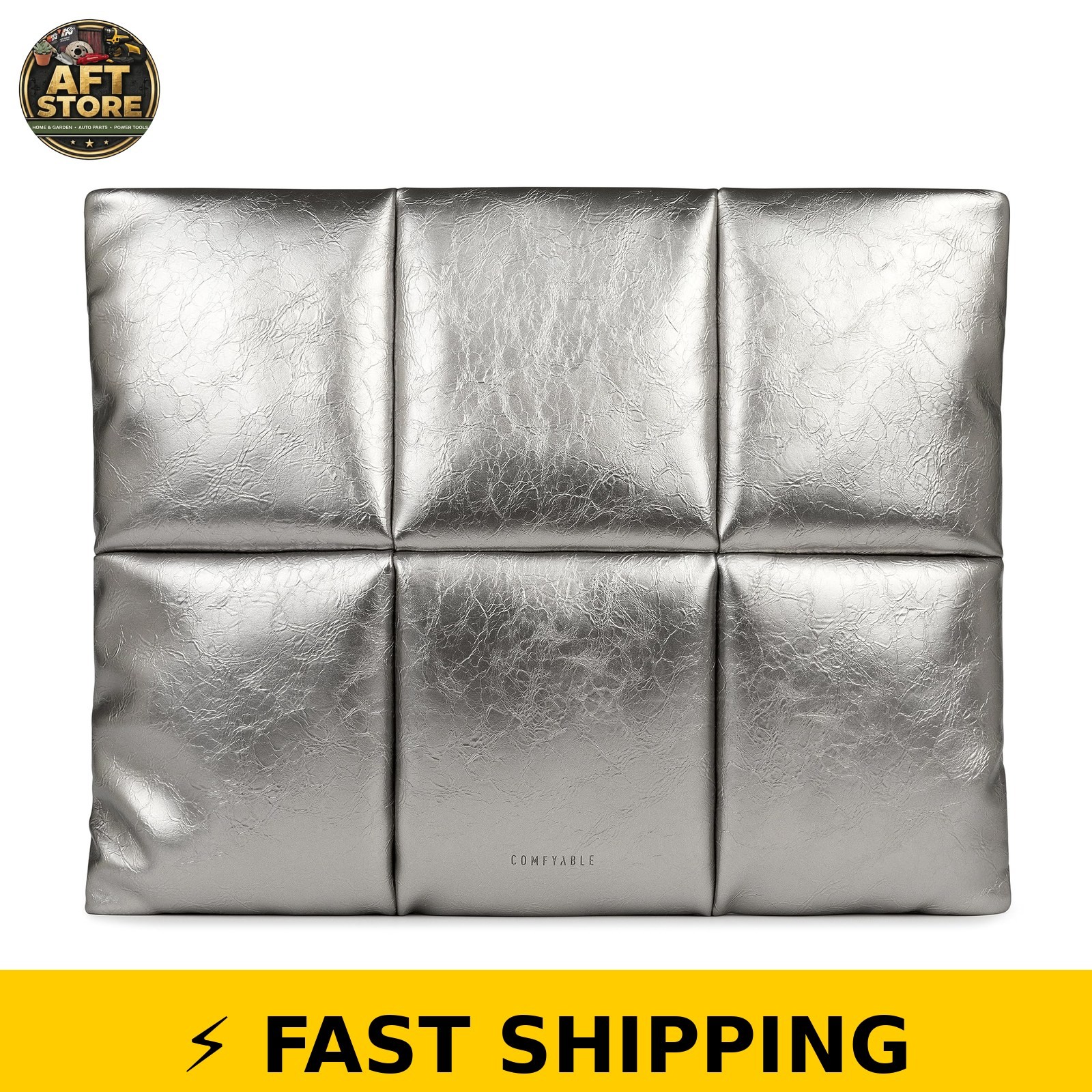 Comfyable Puffy Laptop Sleeve 13/14 Inch - Silver