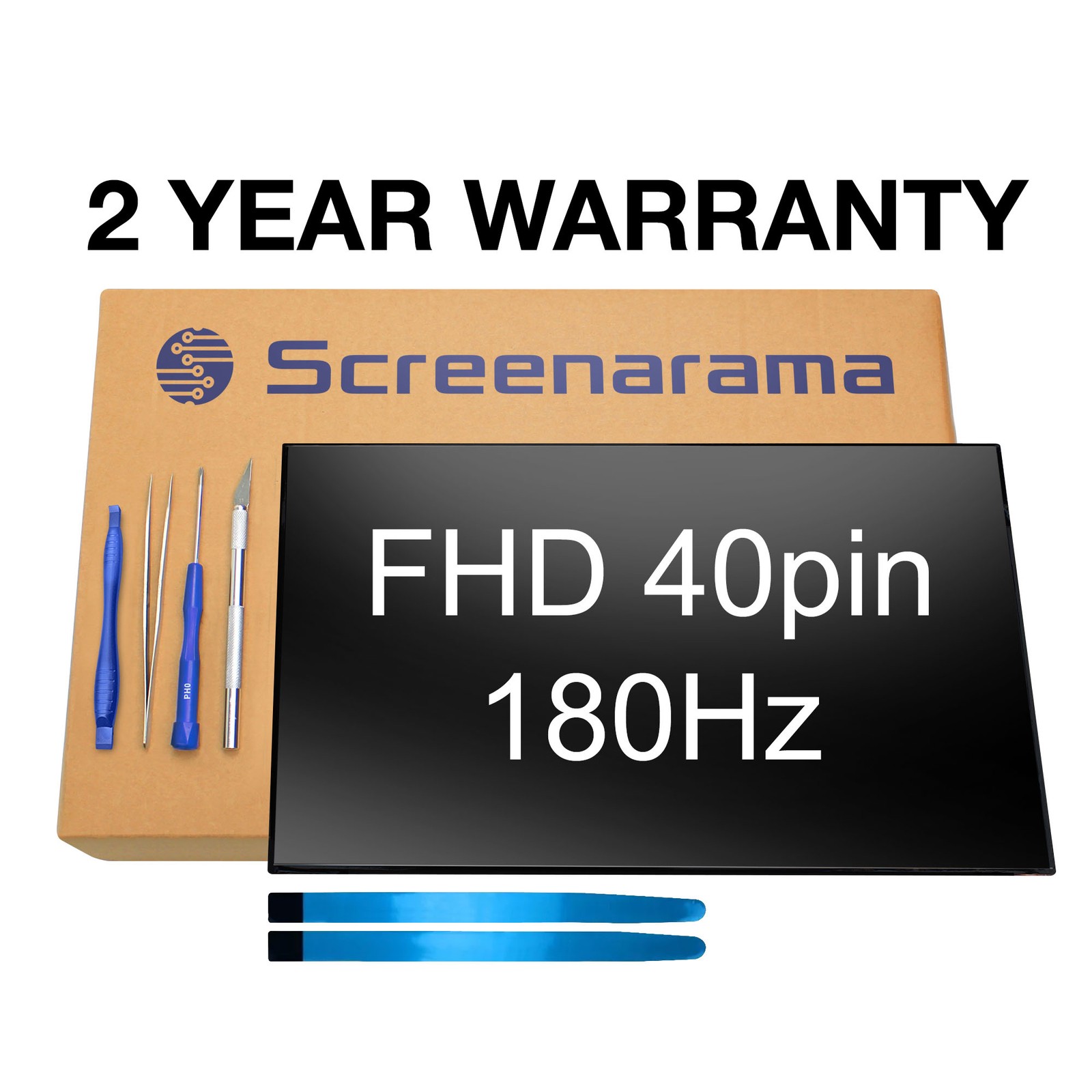 AUO B160UAN08.3 180Hz FHD+ IPS Matte LCD Screen + Tools SCREENARAMA *FAST