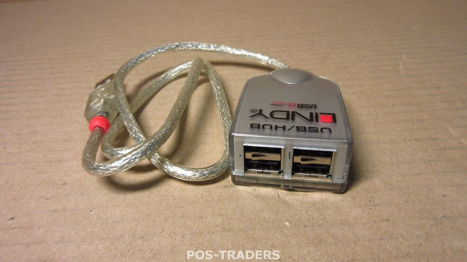 LINDY 42999 - 4-Port USB 2.0 Smart Hub EXCLUDING POWER SUPPLY