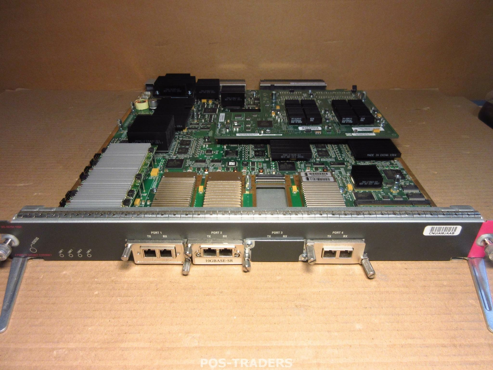 Cisco WS-X6704-10GE • 4-Port 10GB Module INCL 3X 10GBASE-SR - FROM CISCO 6509