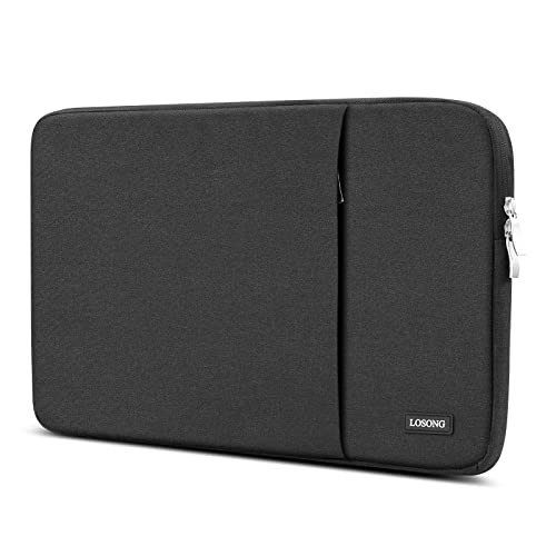 Portable Monitor Case 15.6 Inch, Protective Carrying Sleeve for Most Black