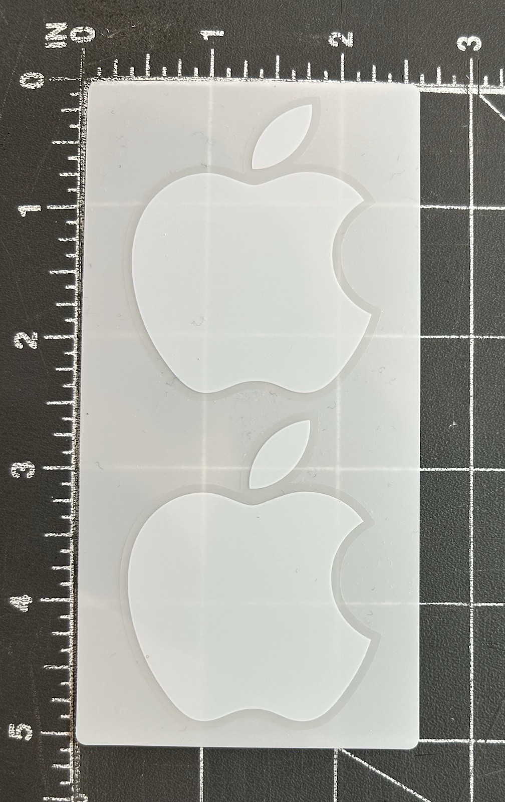 Apple Logo 2 Stickers Decals iPad iPhone iPod AirPods Netbook Smart Phone Watch