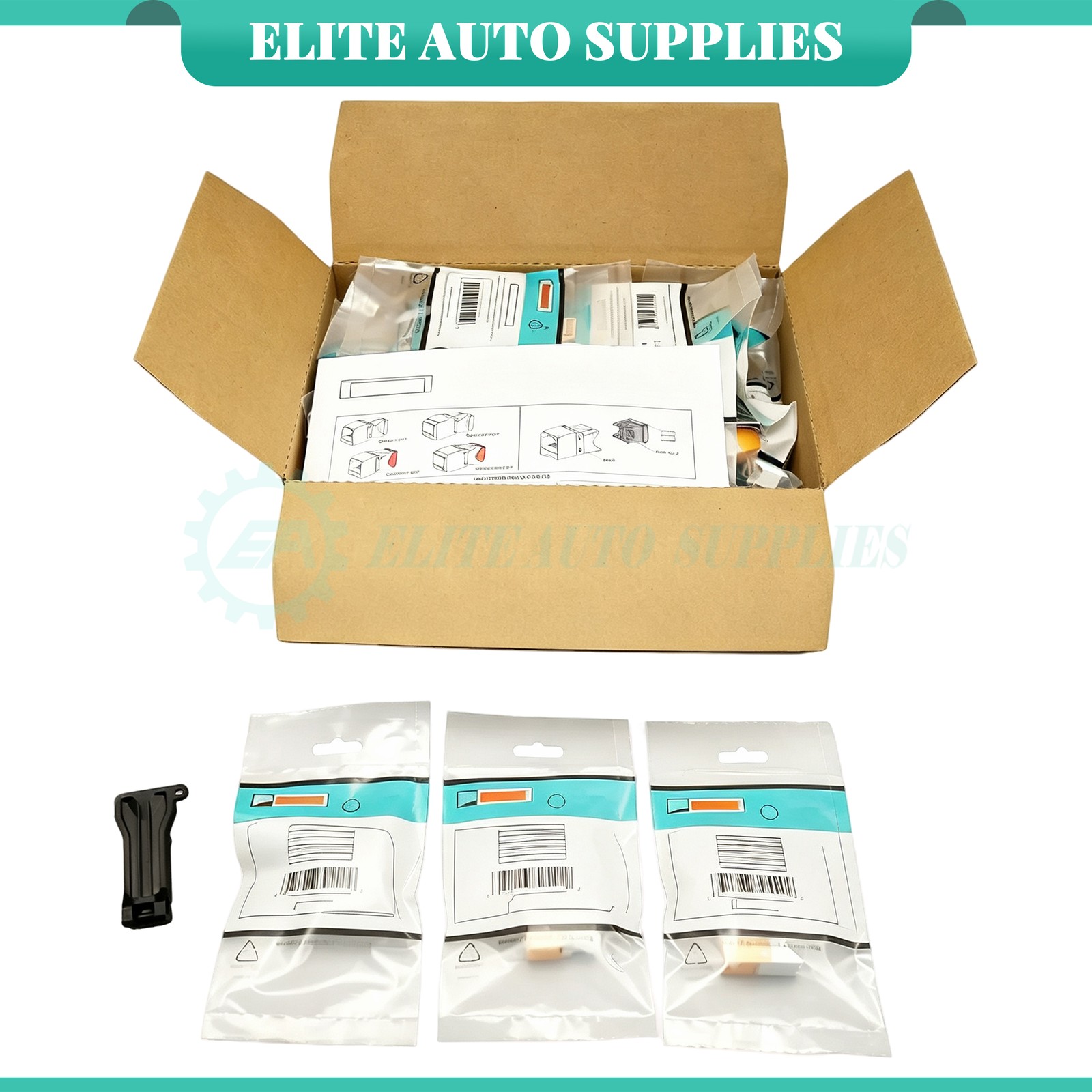 New Fits Panduit 50x CJ688TGOR NetKey Cat6 Jack Module Orange