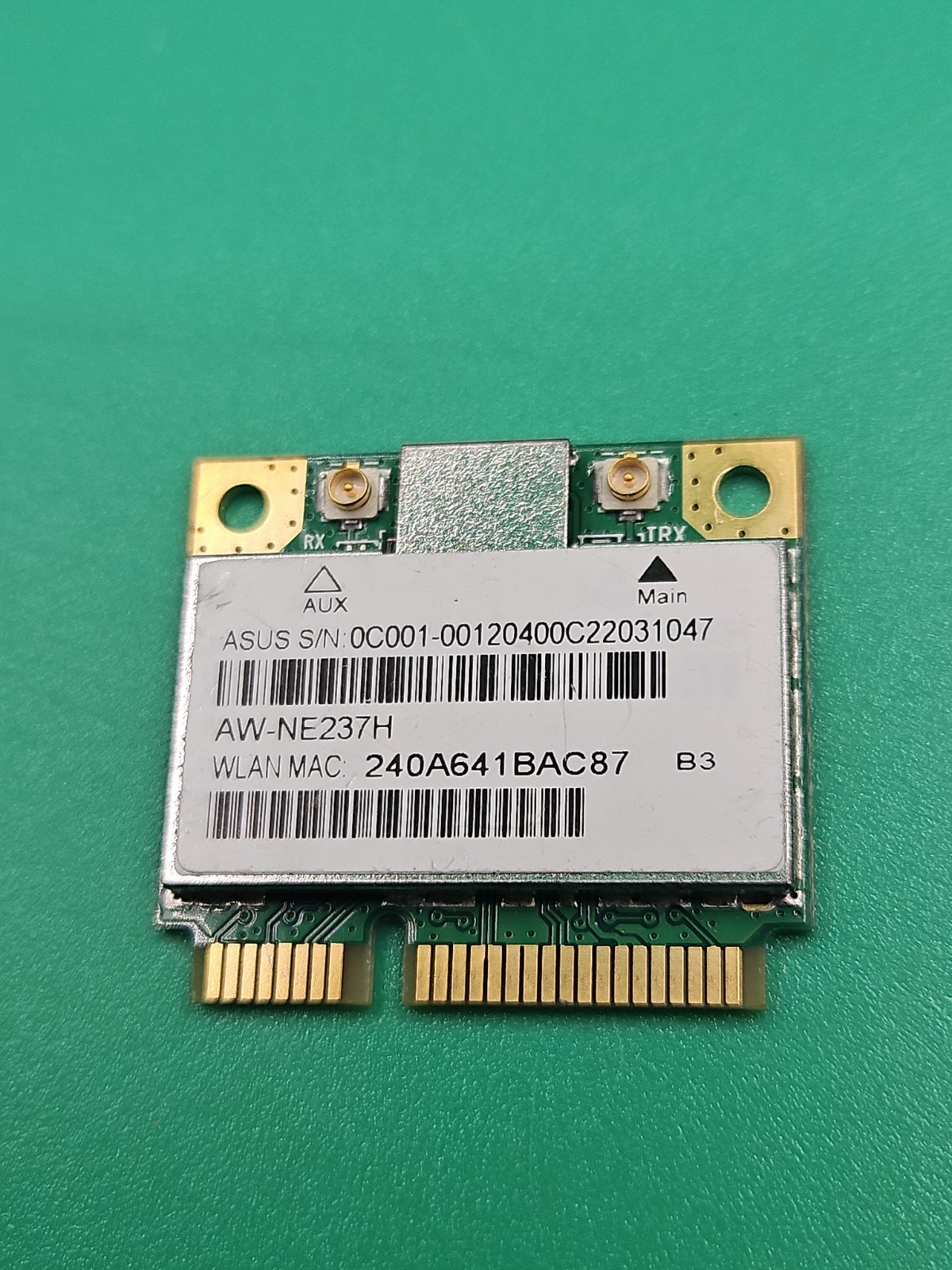 ASUS AW-NE237H Mini PCIe Wi‑Fi Wireless Card 802.11b/g/n 300 Mbps