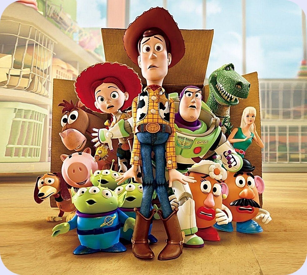 "Toy Story" Characters Computer / Laptop Mouse Pad