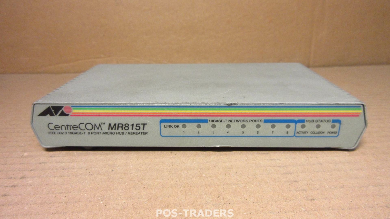 Allied Telesyn AT-MR815T 8-Port Ethernet Twisted Pair Mini Hub - EXCL PSU