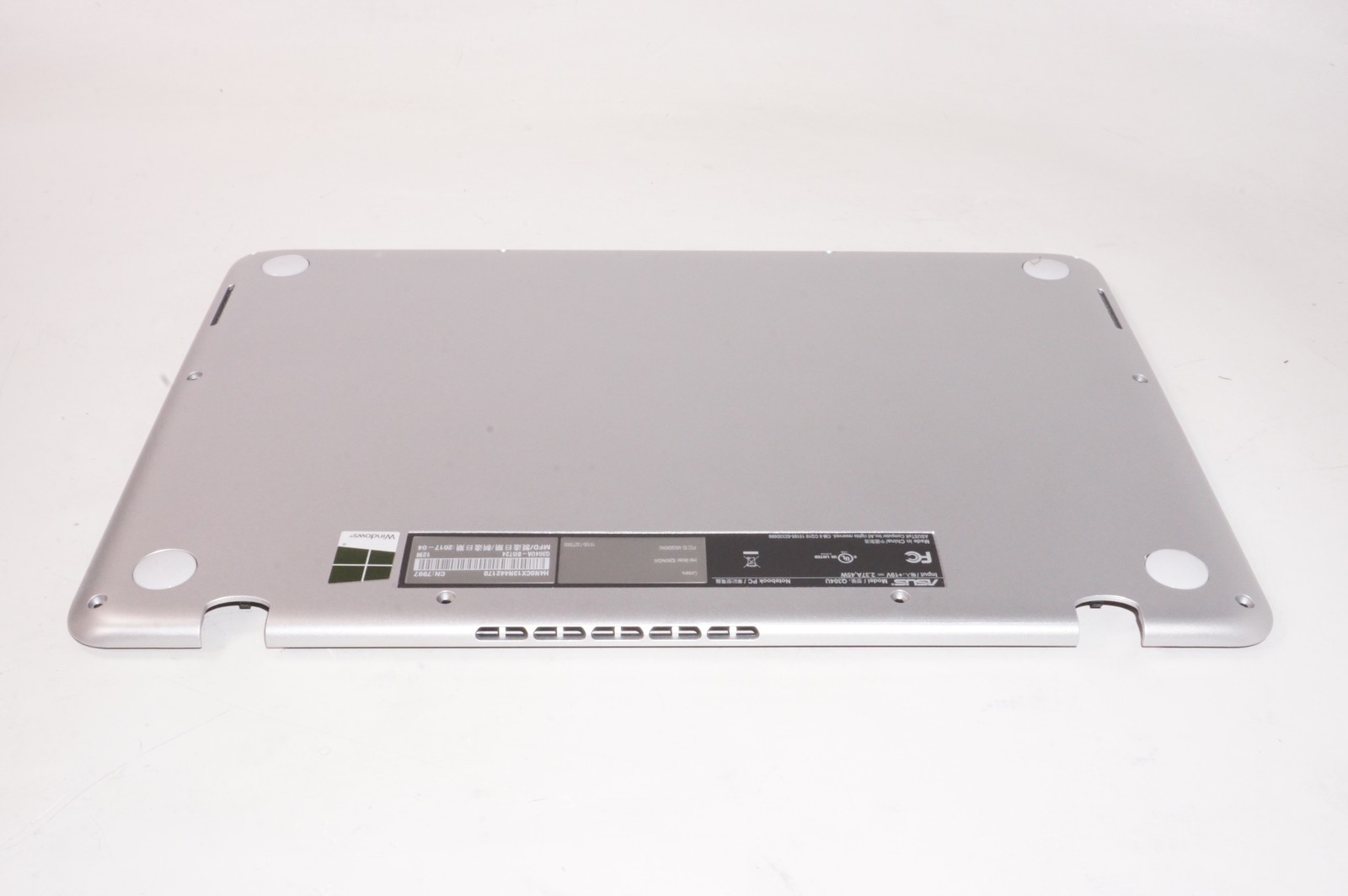90NB0AL3-R7D010 -  Asus Bottom Base Cover  Silver Q304UA Q304UA-BHI5T11