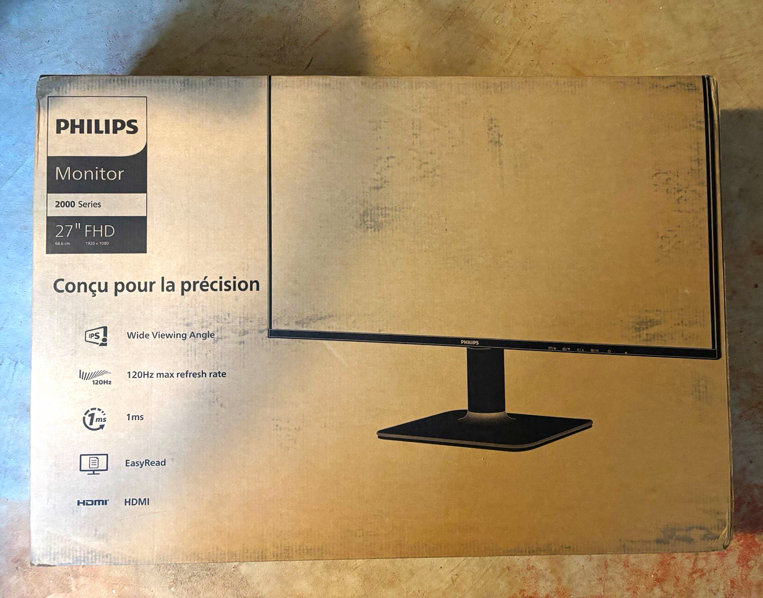 Philips 2000 Series 27E2N2100 27" FHD IPS Monitor 120Hz 1ms HDMI Black