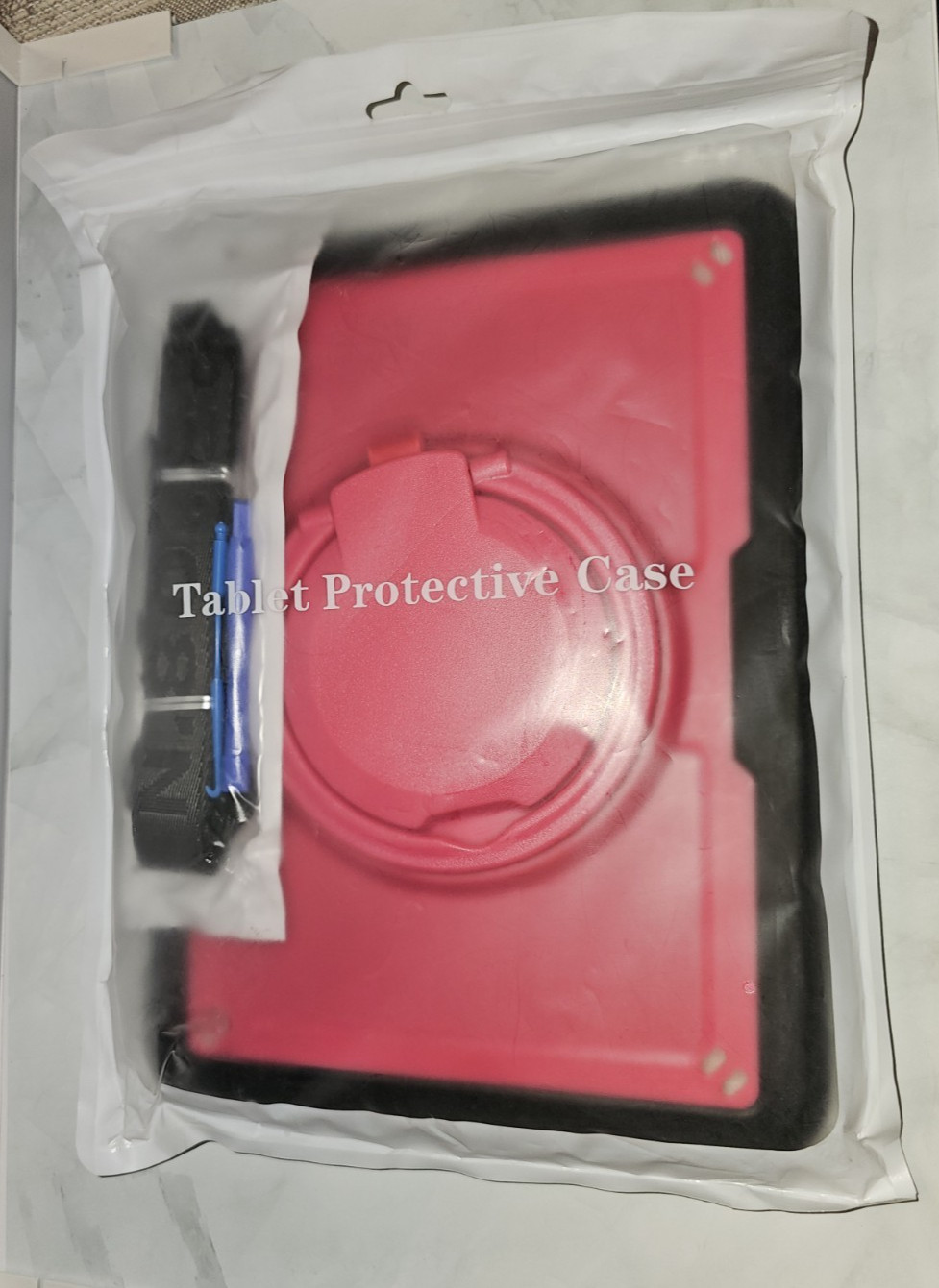 Kaijiabox Heavy Duty Shock Proof Tablet Protective Case In Rose Pink