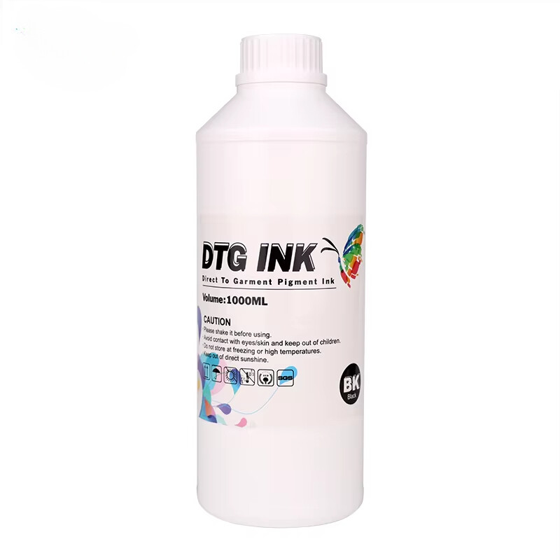 DTG Textile Ink for Epson L800 Printer High-Quality DTG Ink 1000ml/Bulle
