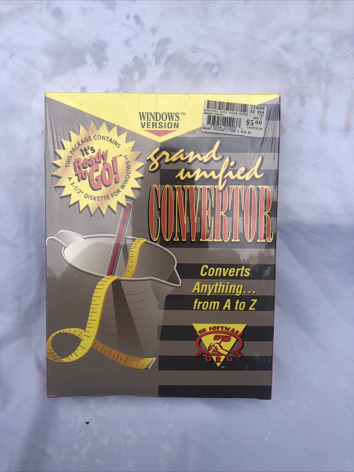 Grand Unified Converter Windows Version 3.5 Floppy Disk. Brand New. 1994 B2