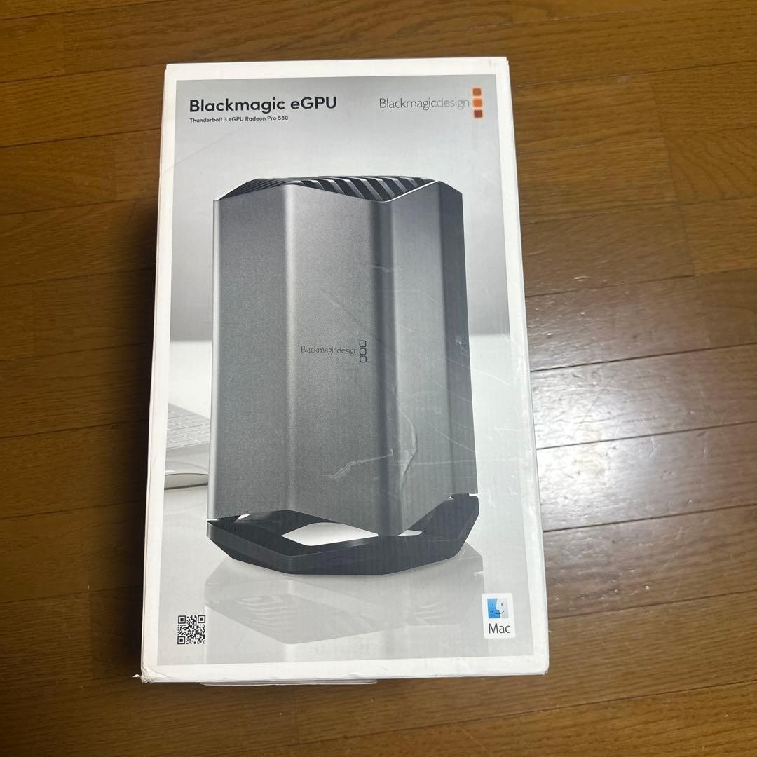 Blackmagic Design eGPU RX580 8GB Thunderbolt 3 External GPU Unused Japan