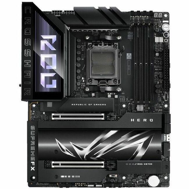 ASUS ROG Crosshair X870E Hero AMD AM5 DDR5 ATX Motherboard ROGCROSSHAIRX870EHERO