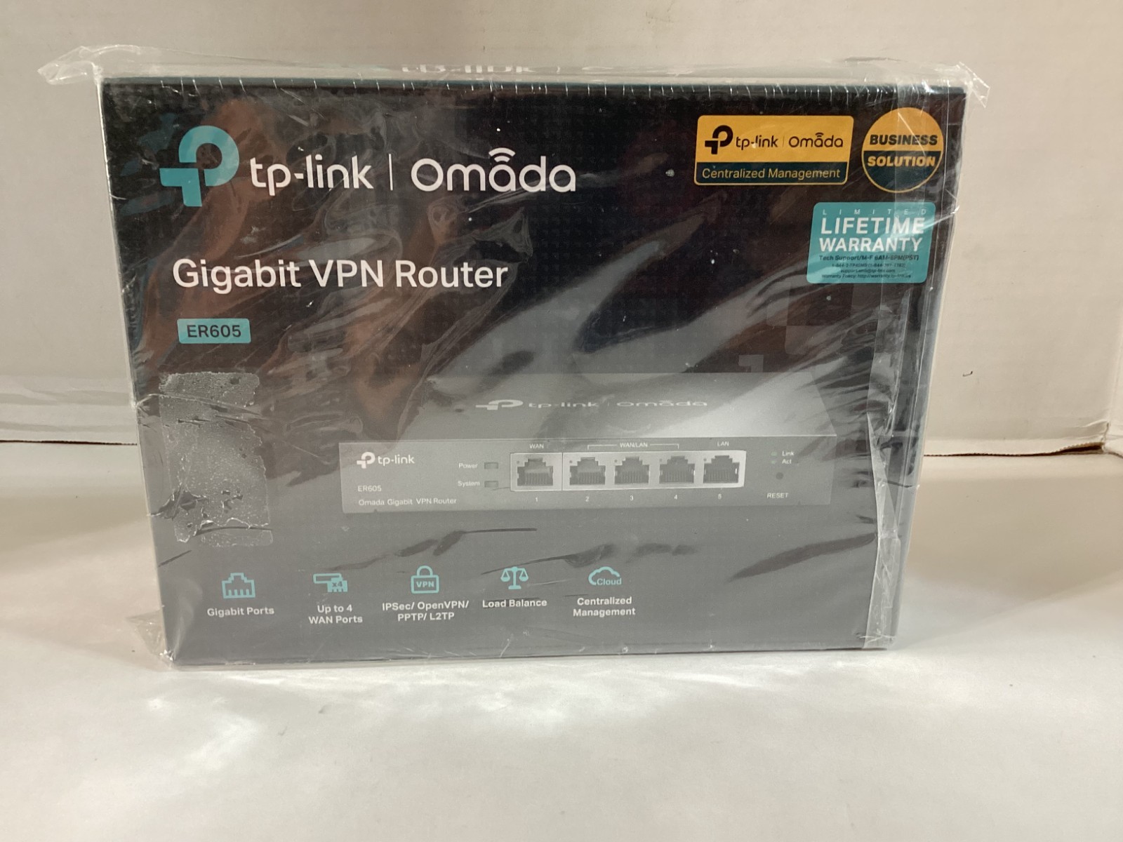 TP-Link ER605 Omada Gigabit Multi-WAN VPN Router