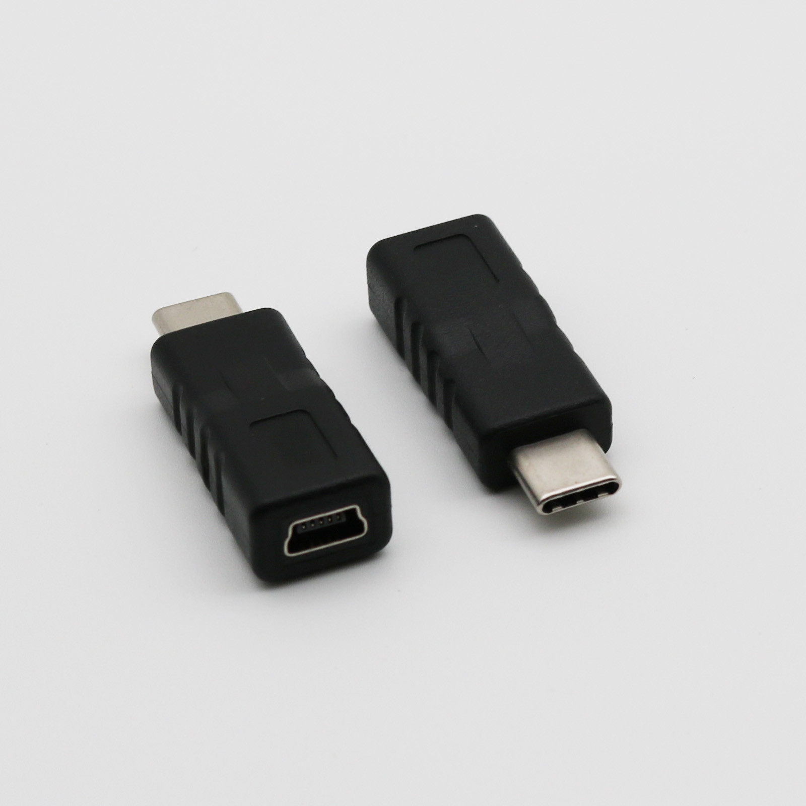 1pcs USB 3.1 Type C Male to USB Mini 5Pin Female Jack Adapter Connector Straight