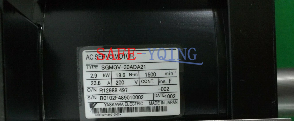 1PCS YASKAWA AC SERVO MOTOR SGMGV-30ADA21