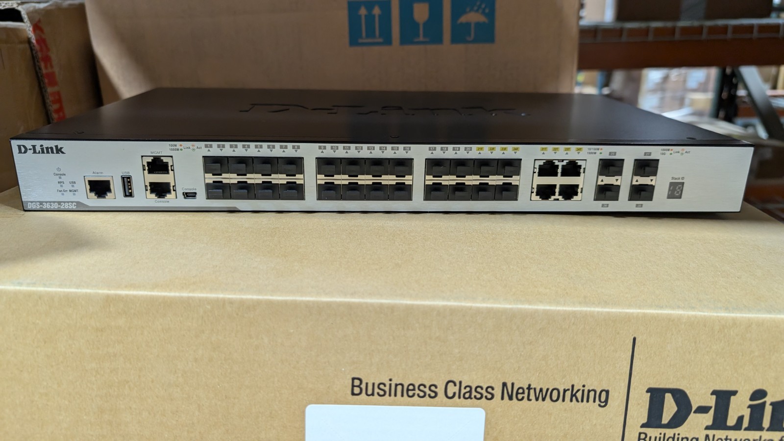 D-Link DGS-3630-28SC 28-Port L3 Managed Gigabit SFP Switch