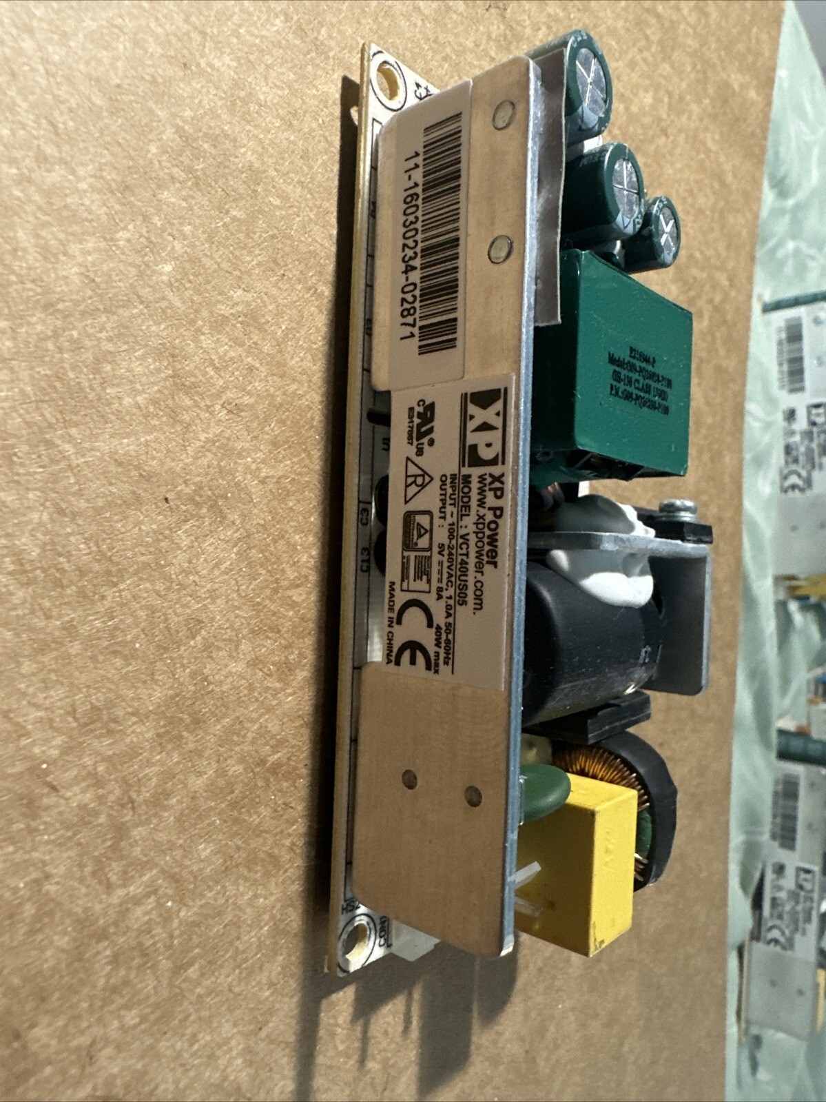 xp power model VCT40US05