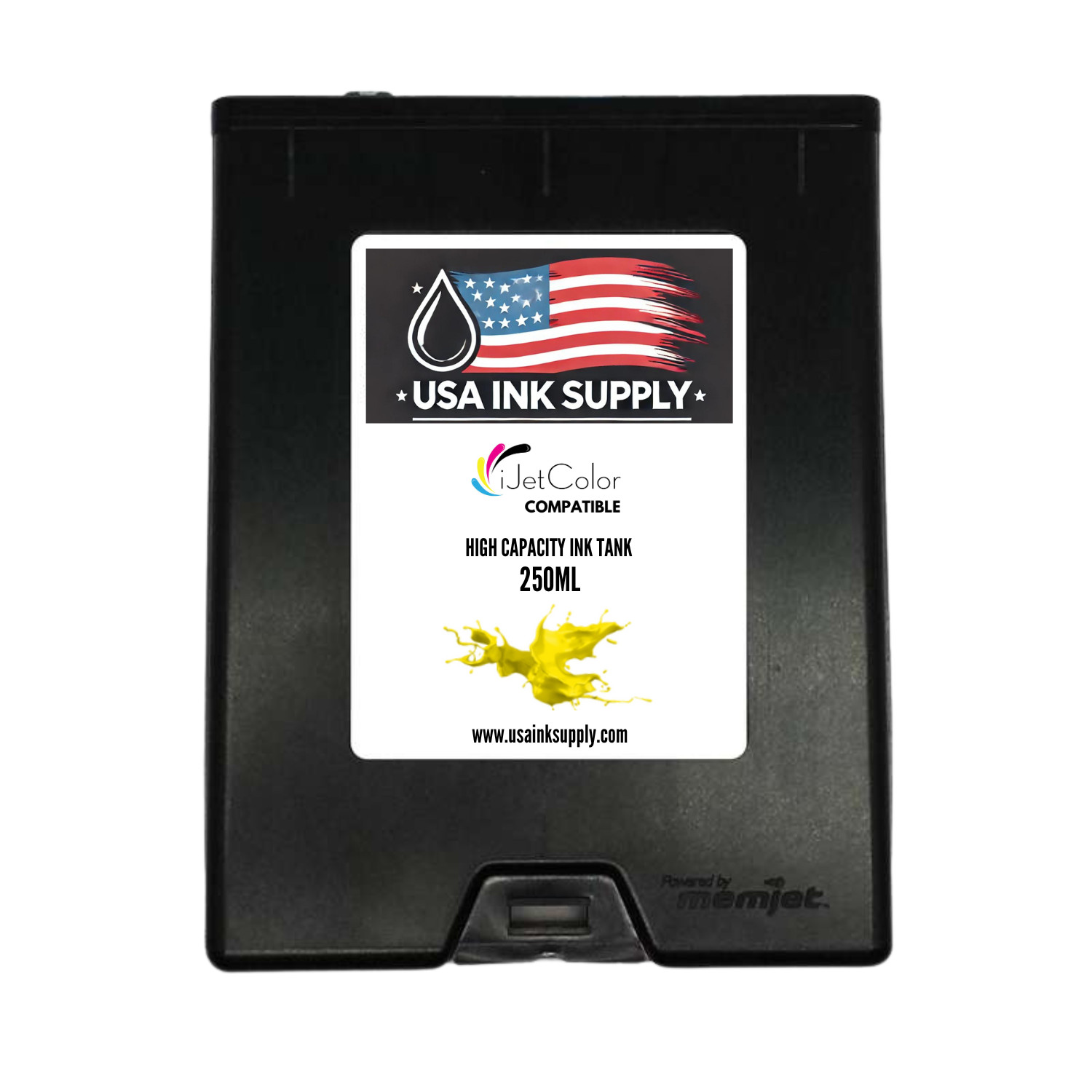 iJetColor by Printware Compatible Yellow (Y) High Capacity MemJet Ink Tank