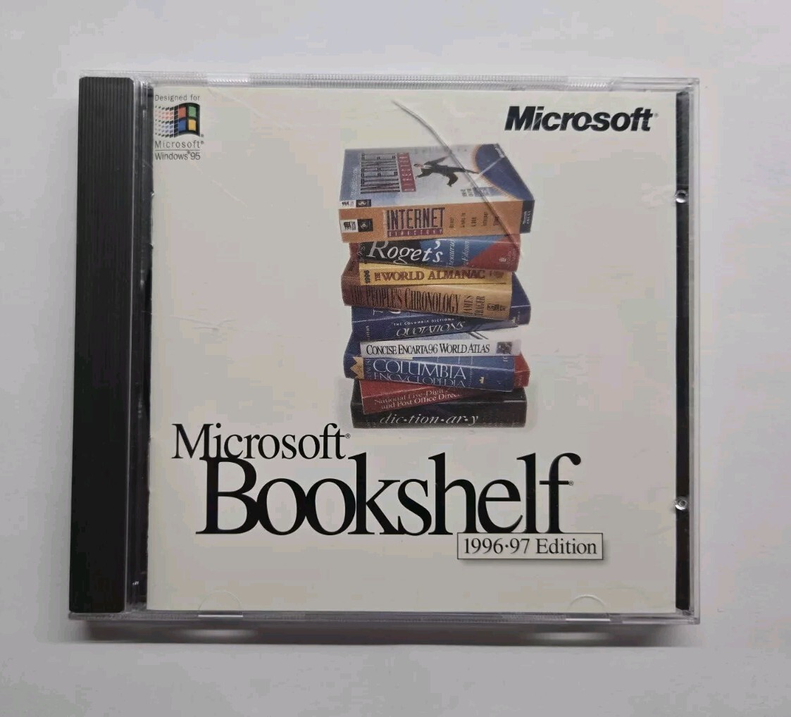 Microsoft Bookshelf 1996-97 Edition Designed for Windows 95
