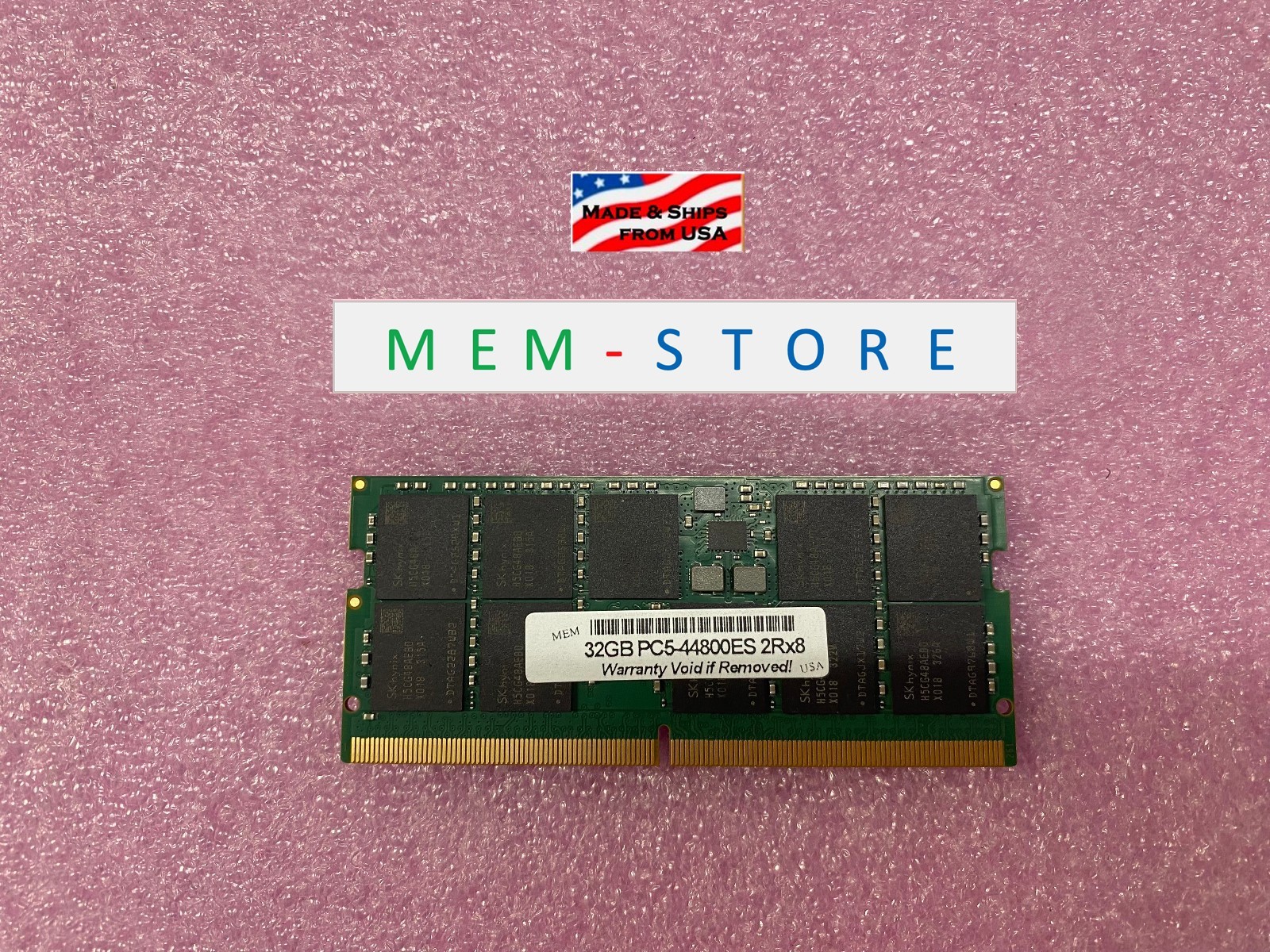 32GB DDR5 ECC SODIMM PC5-5600 RAM Compatible for Advantech DPX-S460 Motherboard