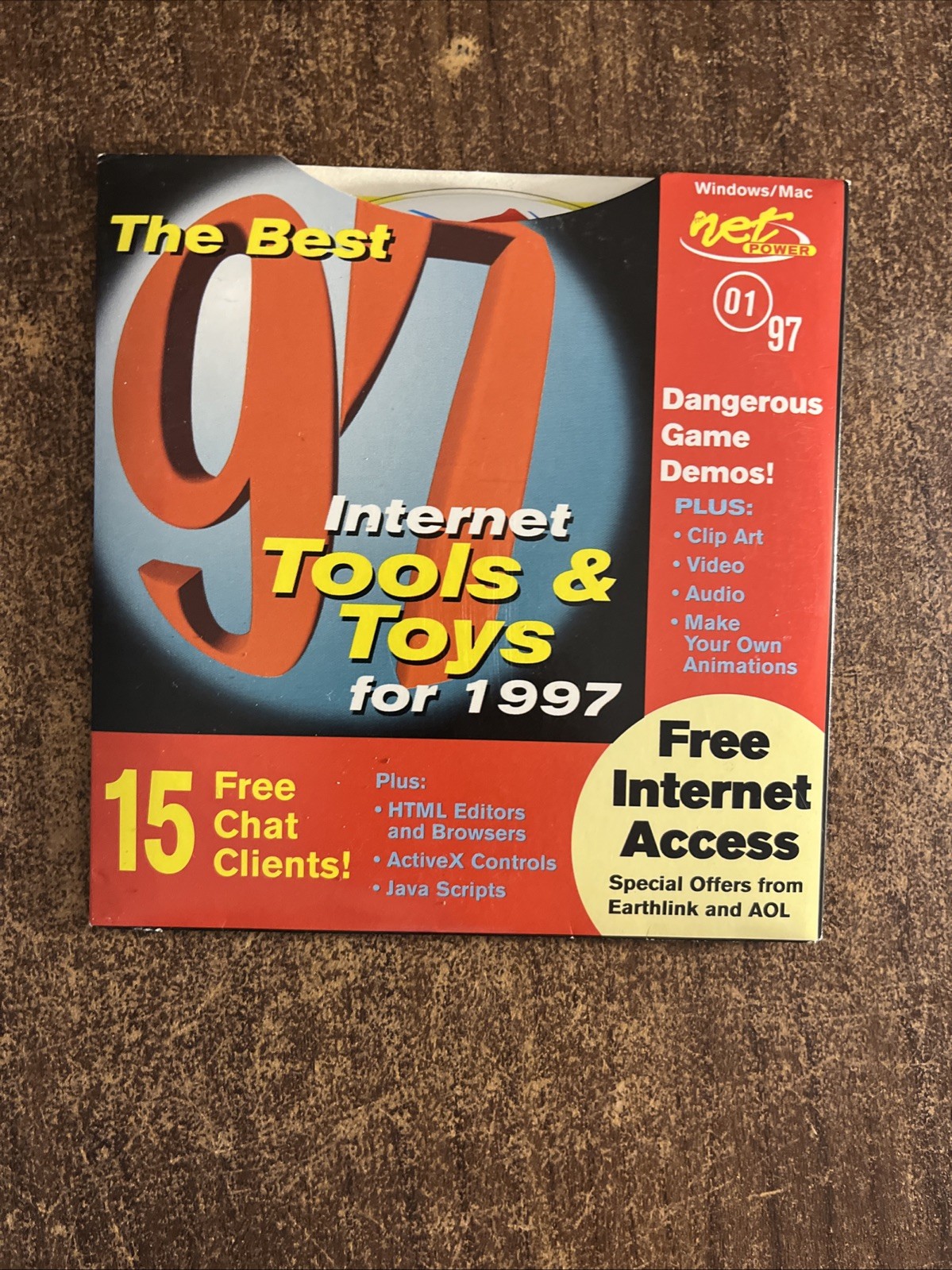 Next Power The Best Internet Tools & Toys For 1997 Dangerous Game Demos Cd Disc