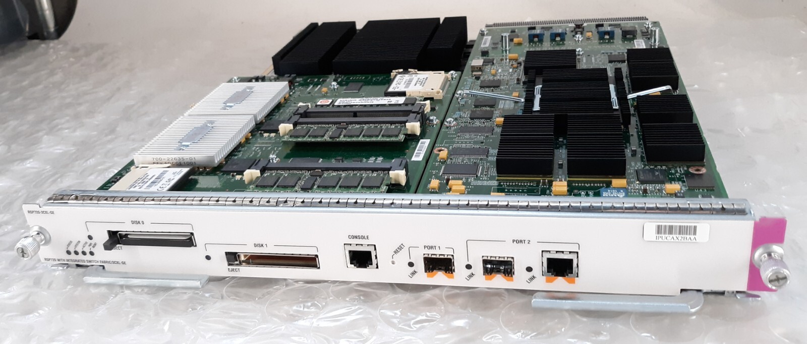 Cisco RSP720-3CXL-GE V10 Integrated Switch Fabric/3CXL-GE Route Switch Processor