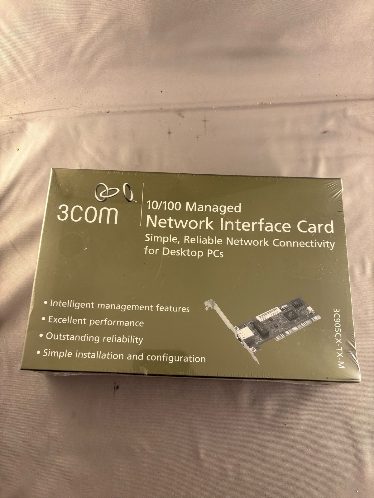 3Com 3C905CX-TX-M 10/100 Managed Network Interface Card PCI NIC