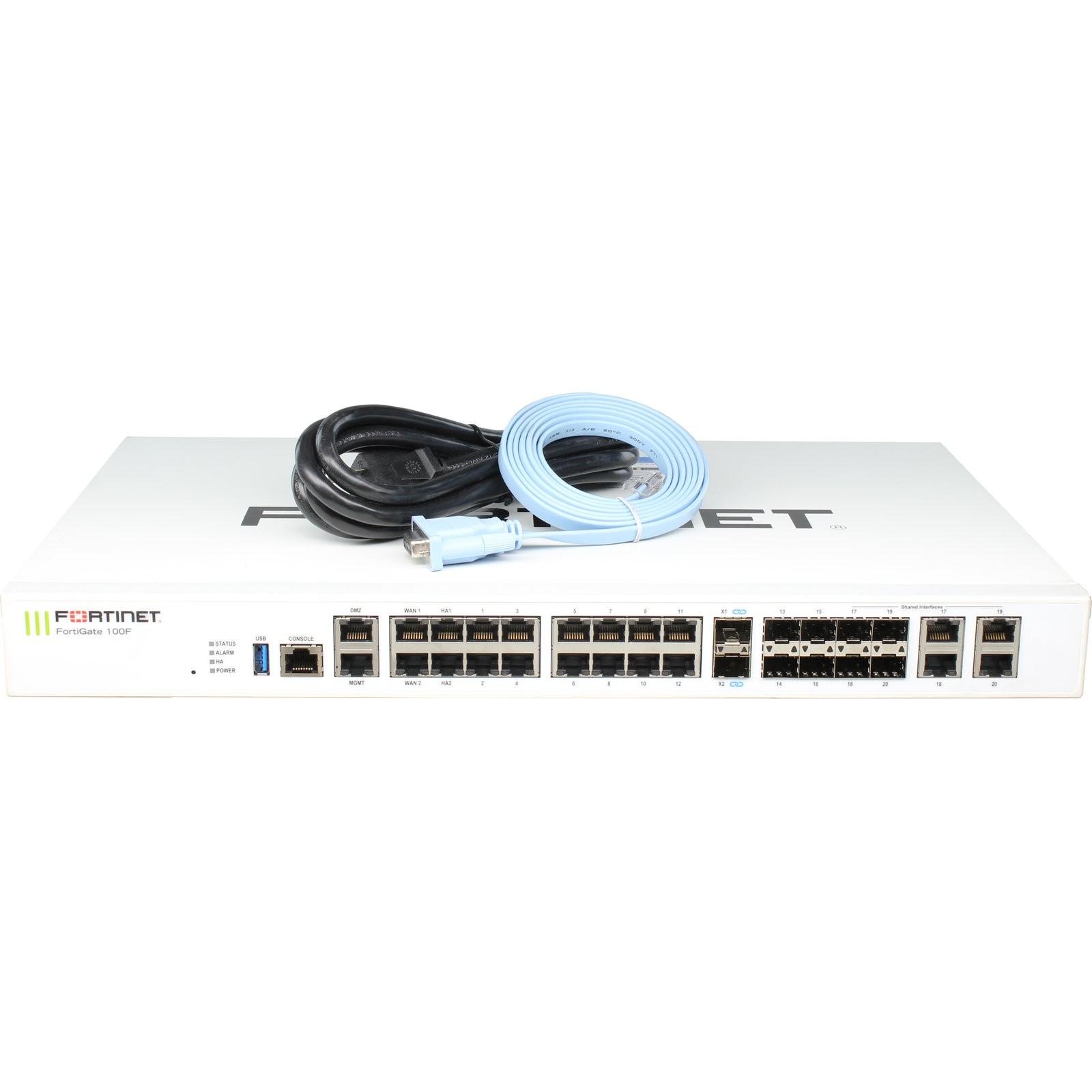 Fortinet FG-100F 18P 1GbE 8P SFP 2P SFP+ Net Security Appliance