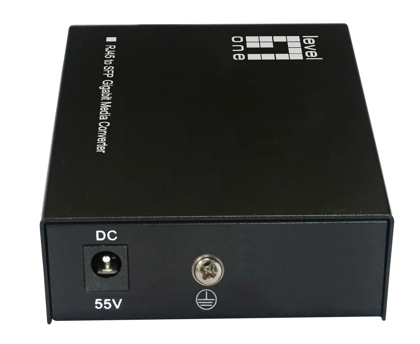 LevelOne GVT-2016 Rj45 To Sfp Gigabit Media Converter, 802.3Bt 90W Poe Pse ~E~