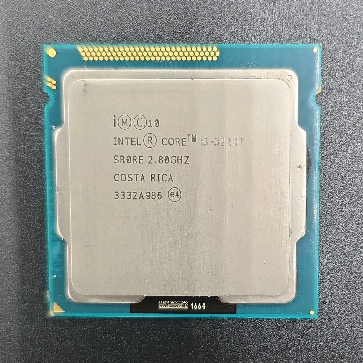 Intel Core i3-3220T 2.80GHz  CPU SR0RE LGA1155 Socket Processor - Tested