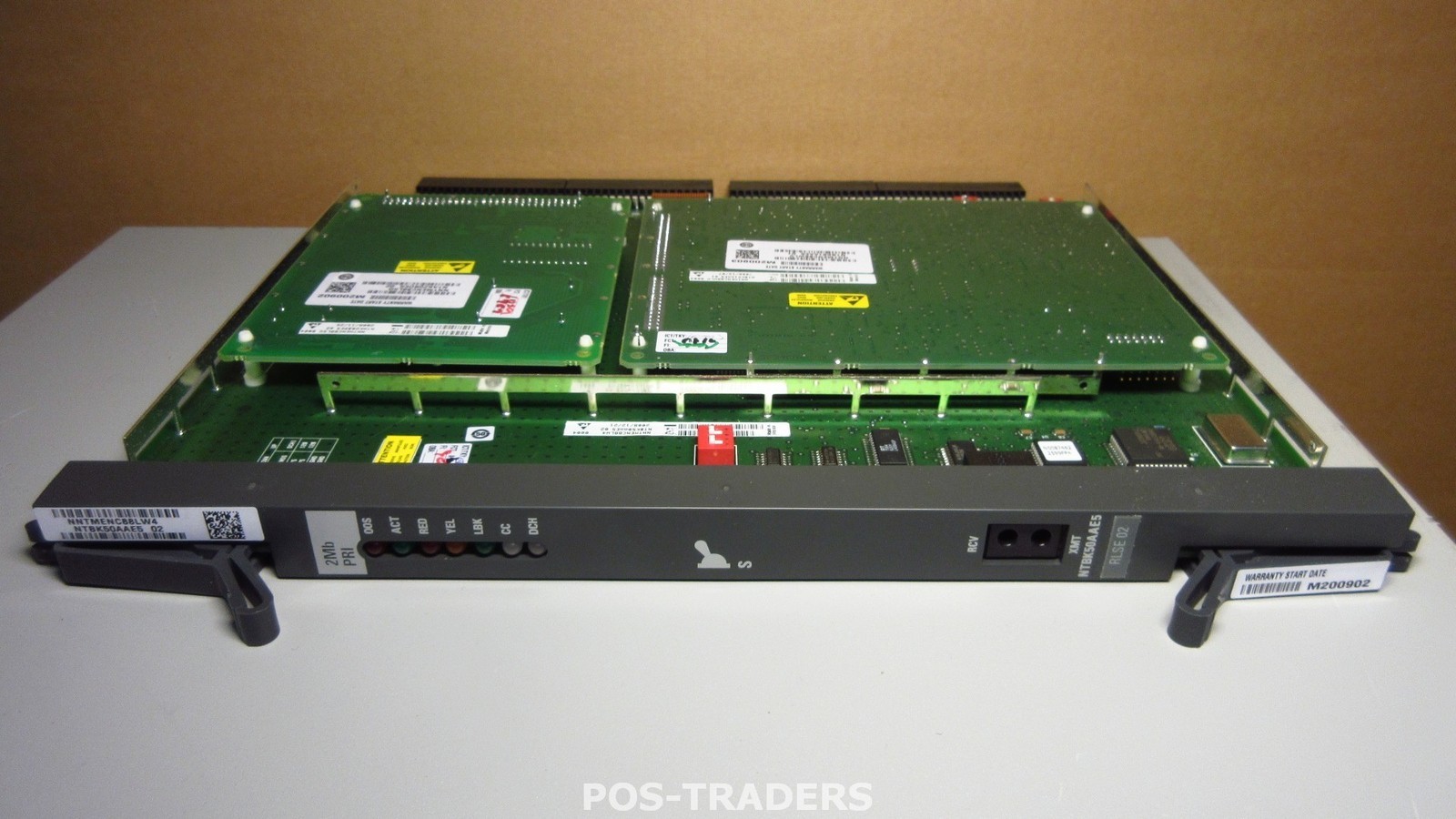 NORTEL 2MB PRI PRIMARY RATE INTERFACE PCB NTBK50AAE5 - PULLED FROM MG1000
