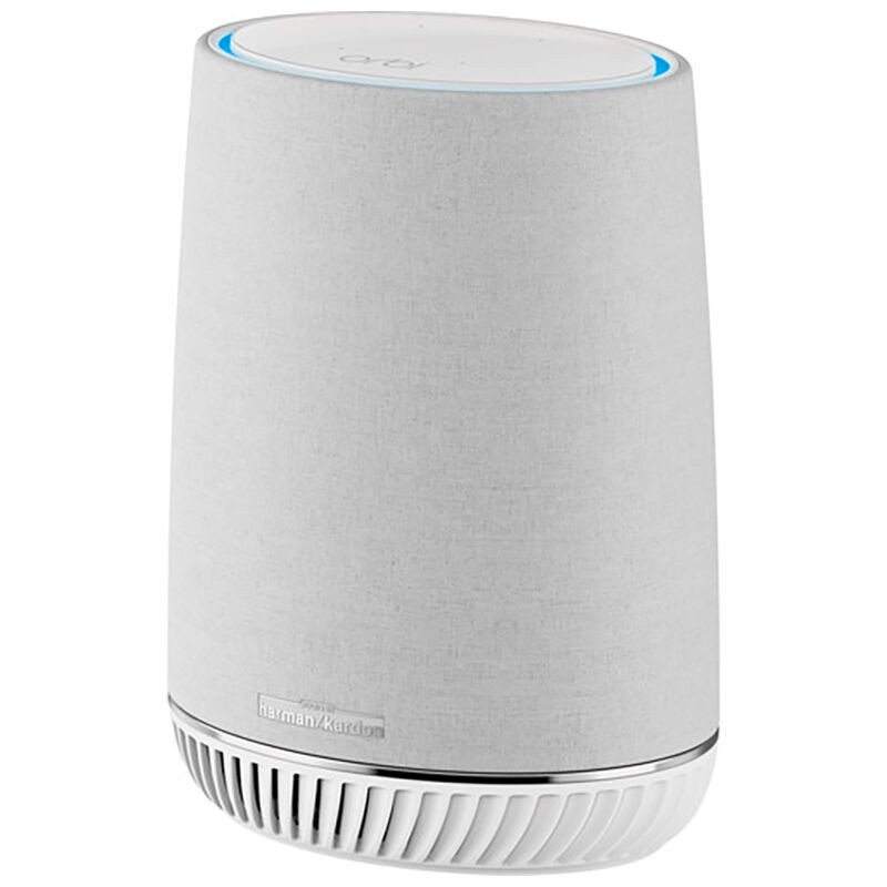 Netgear Orbi Voice RBS40V WiFi Mesh Extender, Smart Speaker, Alexa Enabled.