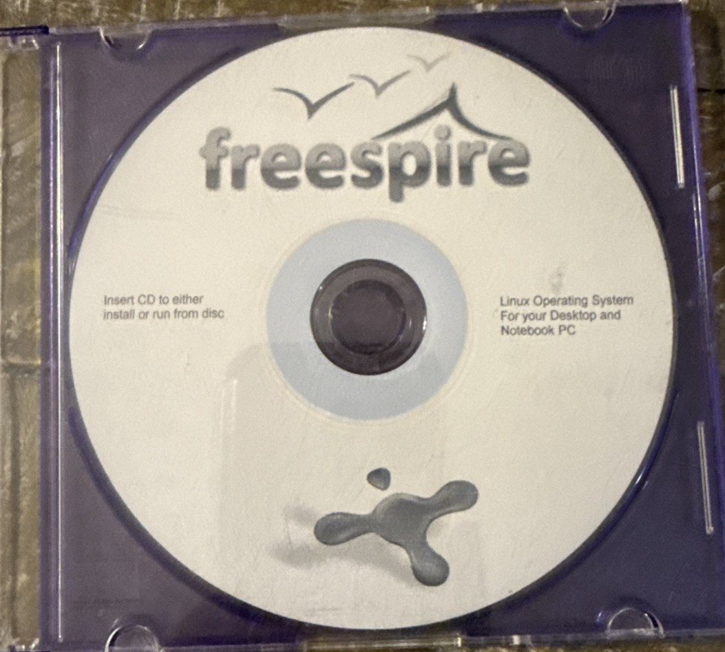 Freespire Linux Operating System PC Software