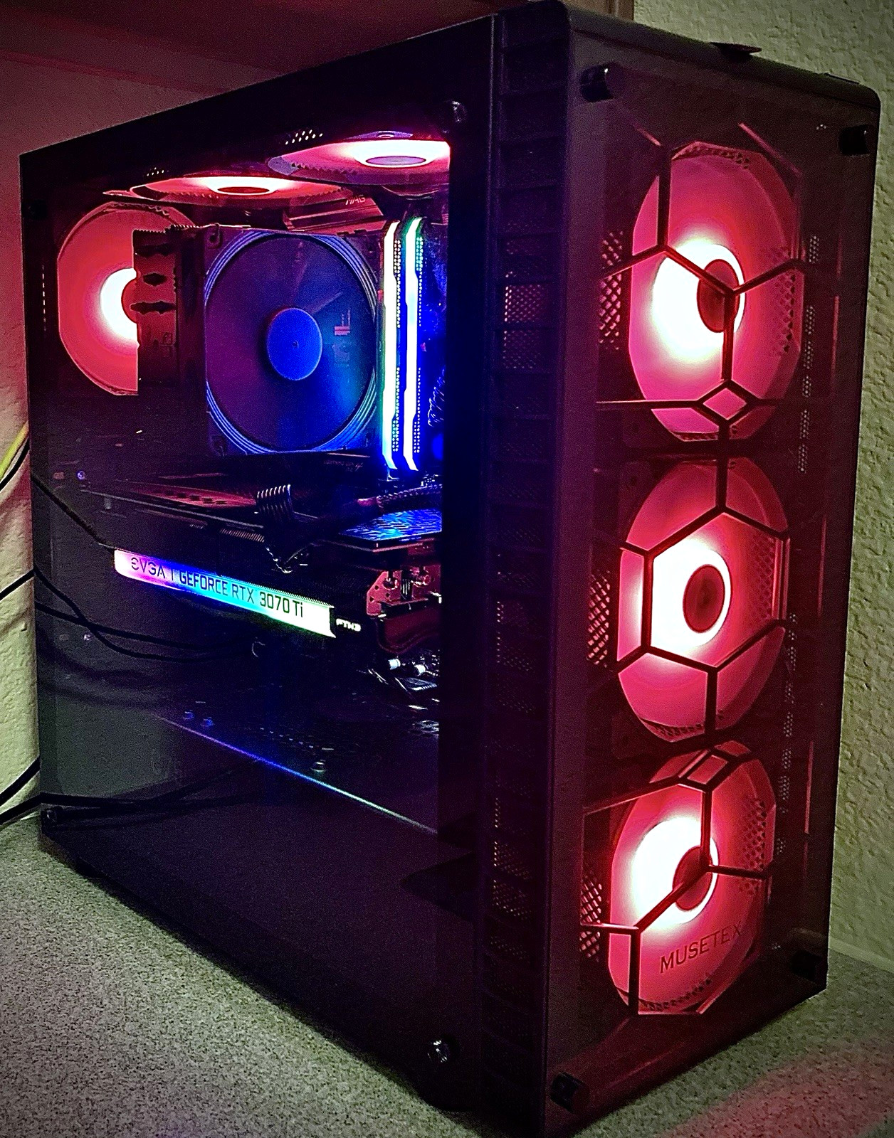 Custom Gaming Desktop Tower PC (2021)- NVIDIA GeForce RTX 3070 Ti