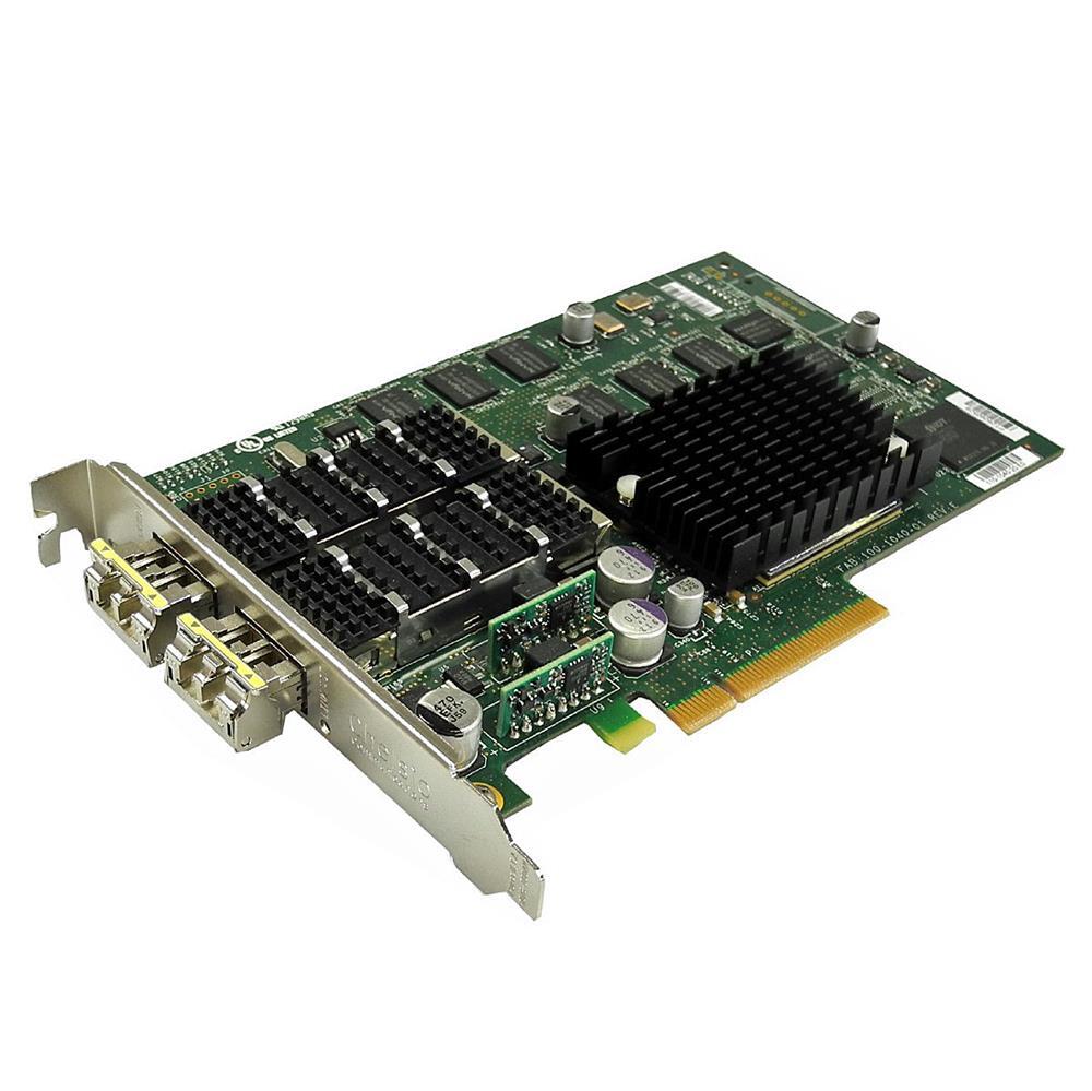 Chelsio Dual Port10 GbE PCIe x8 Network Card PN 110-1040-20 E0 + 2x 10Gb XFPs
