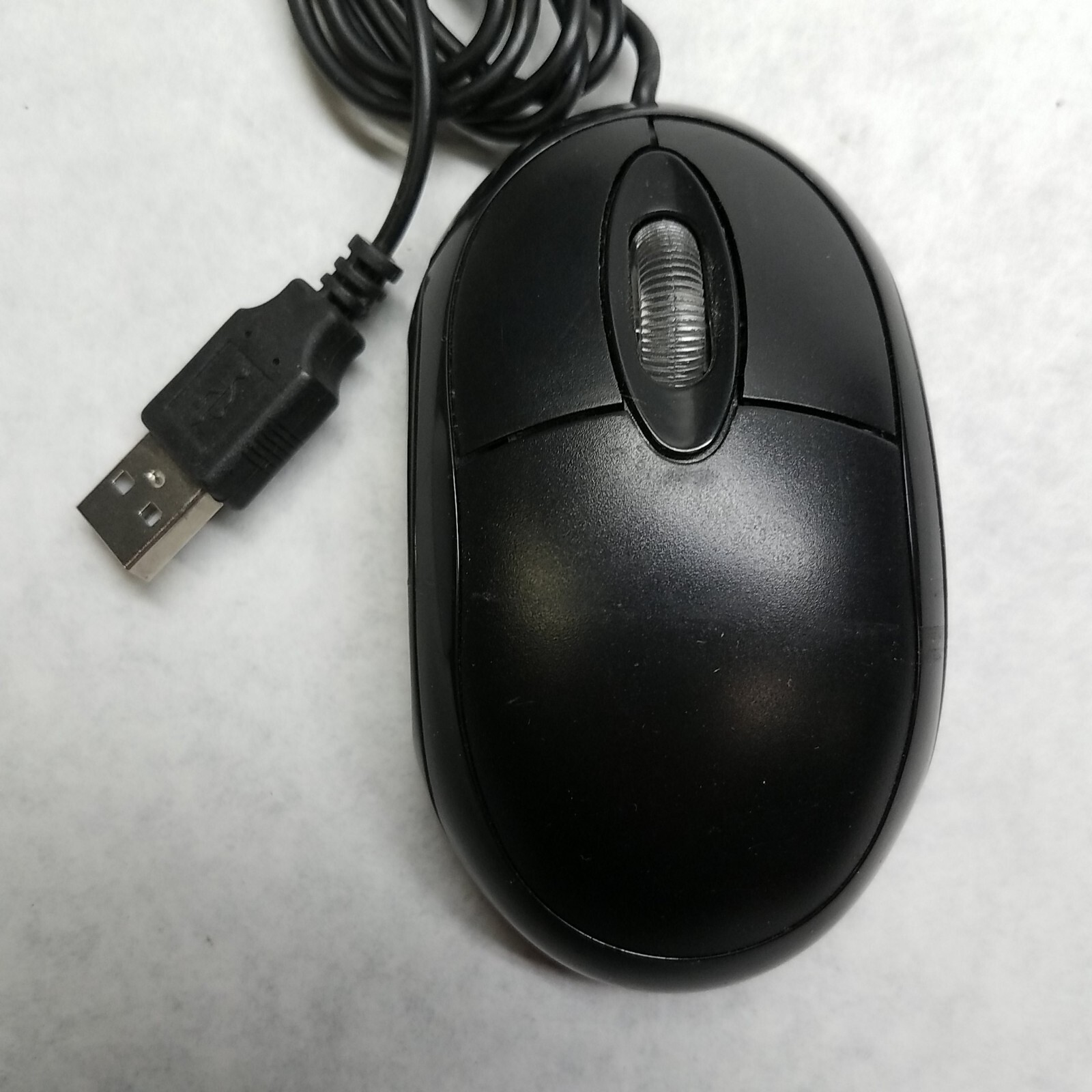 Black USB Optical Mouse