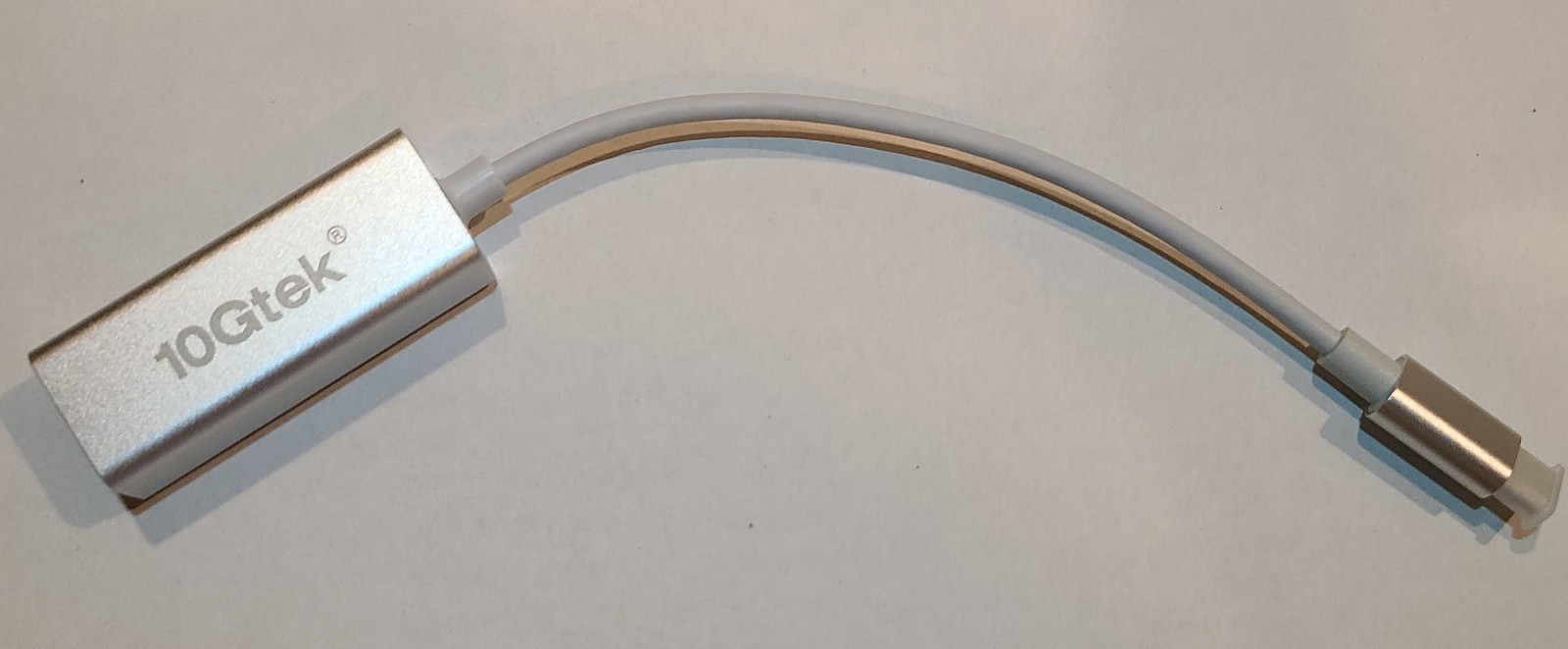 USB-C to Gigabit Ethernet Adapter - 10Gtek (Realtek RTL8153)