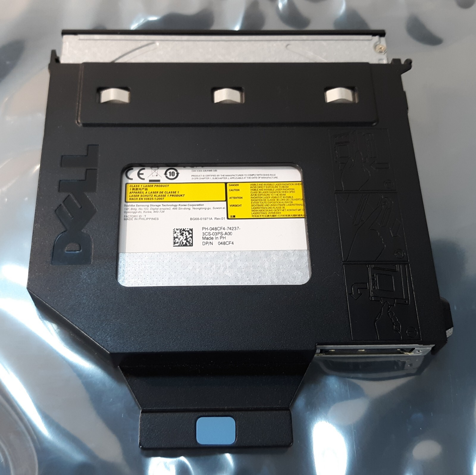 Dell Optiplex SN-208FB/DEMHF DVD Writer w/ Caddy *AS IS*